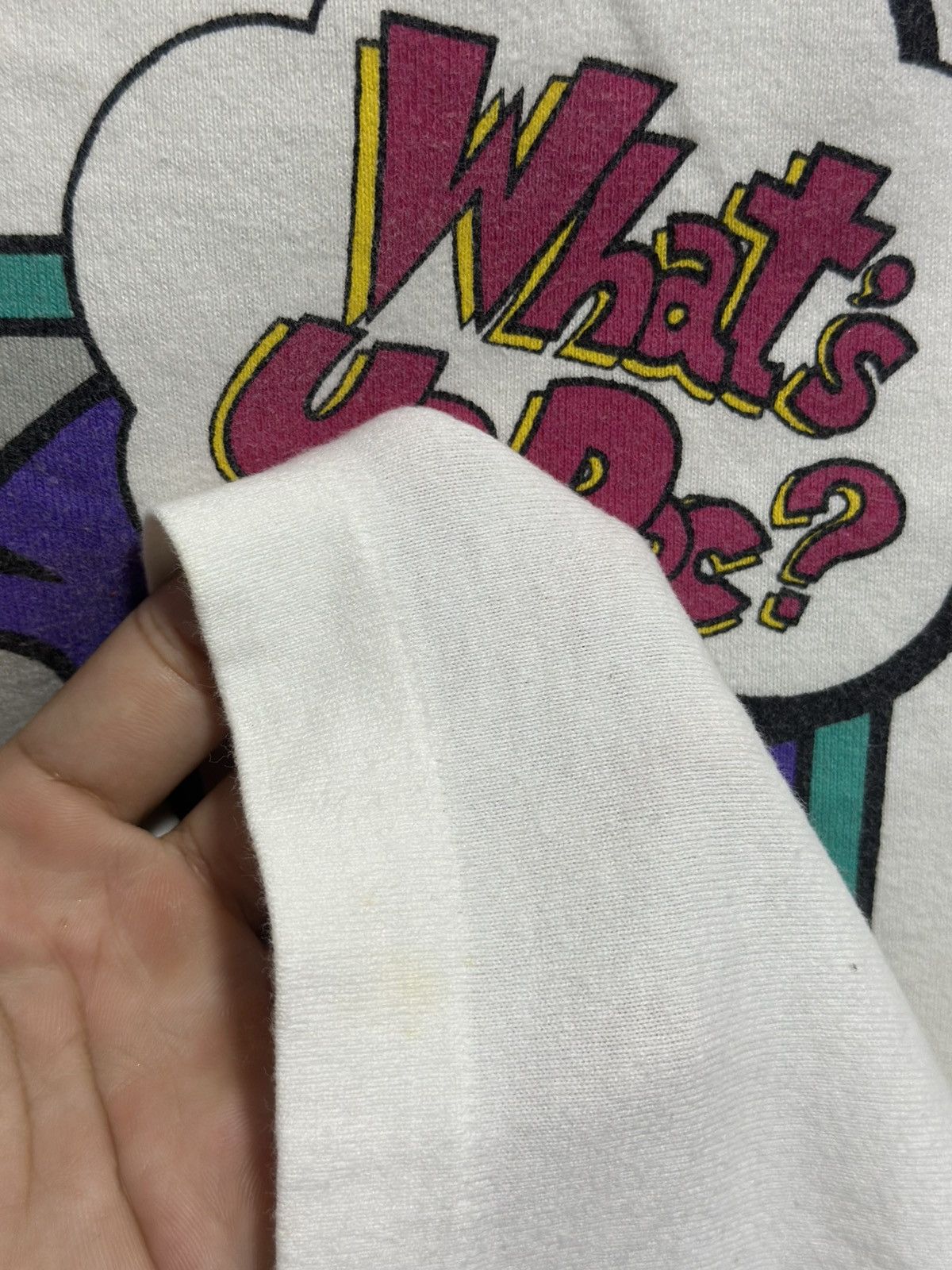 Warner Bros Thrashed Vintage Looney Tunes Tennis Faded Tee Size US L / EU 52-54 / 3 - 9 Thumbnail