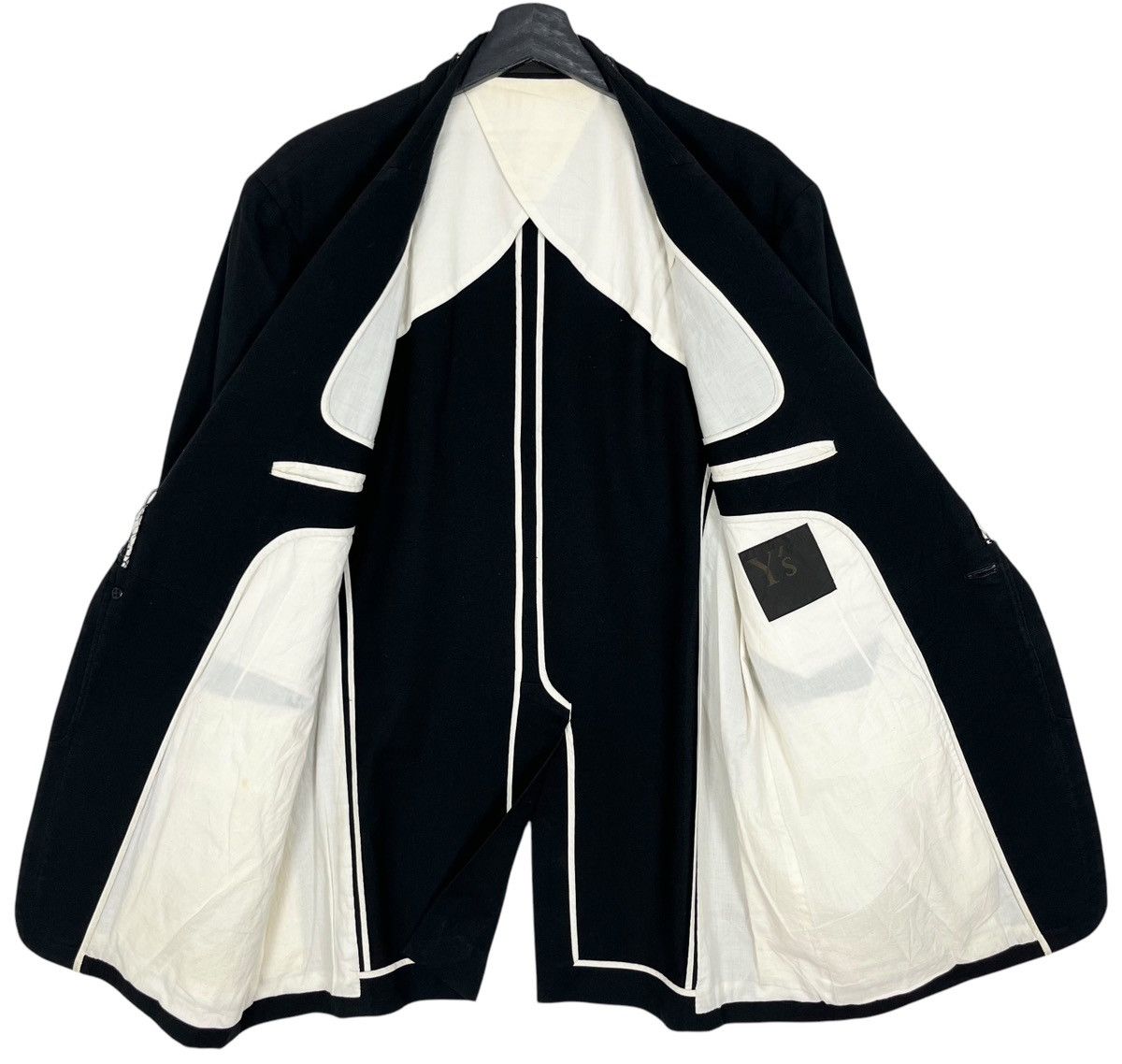 Designer × Japanese Brand × Yohji Yamamoto Y’s Yohji Yamamoto Single Button Blazer Jacket Size US L / EU 52-54 / 3 - 8 Thumbnail