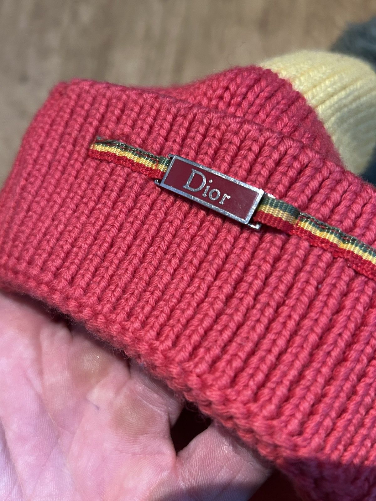 Dior Vintage Christian Dior Rasta beanie/bobble hat Size 10A Size ONE SIZE - 3 Thumbnail