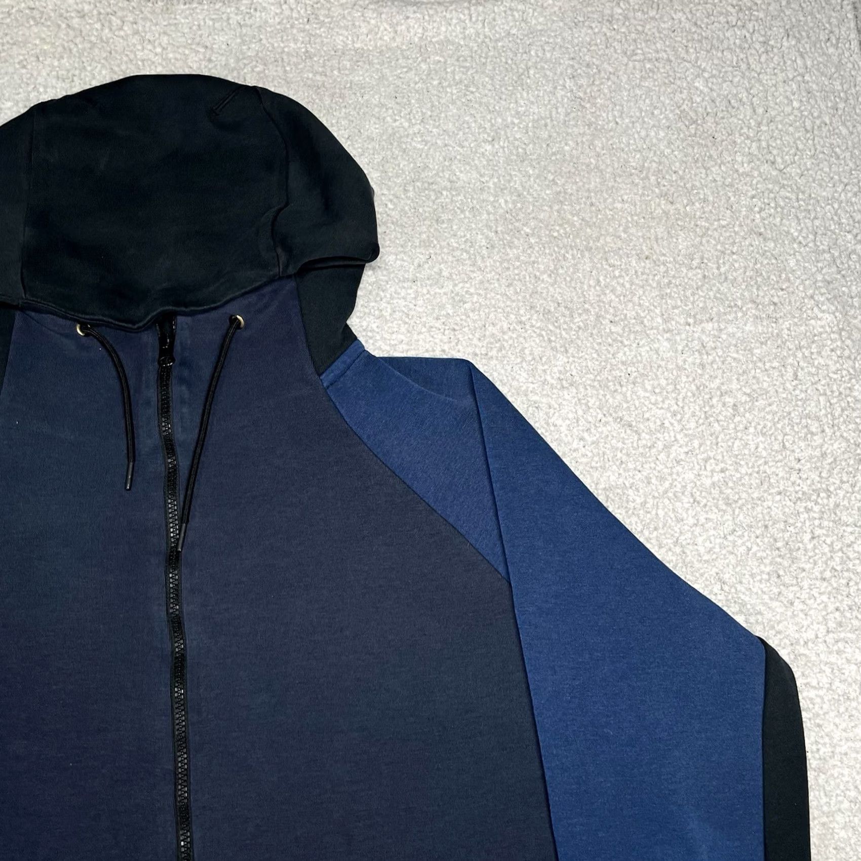 Nike Nike Tech Fleece Hoodie Mens XL Blue 1/2 Zip Pullover Jacket Sweatshirt Size US XL / EU 56 / 4 - 7 Thumbnail