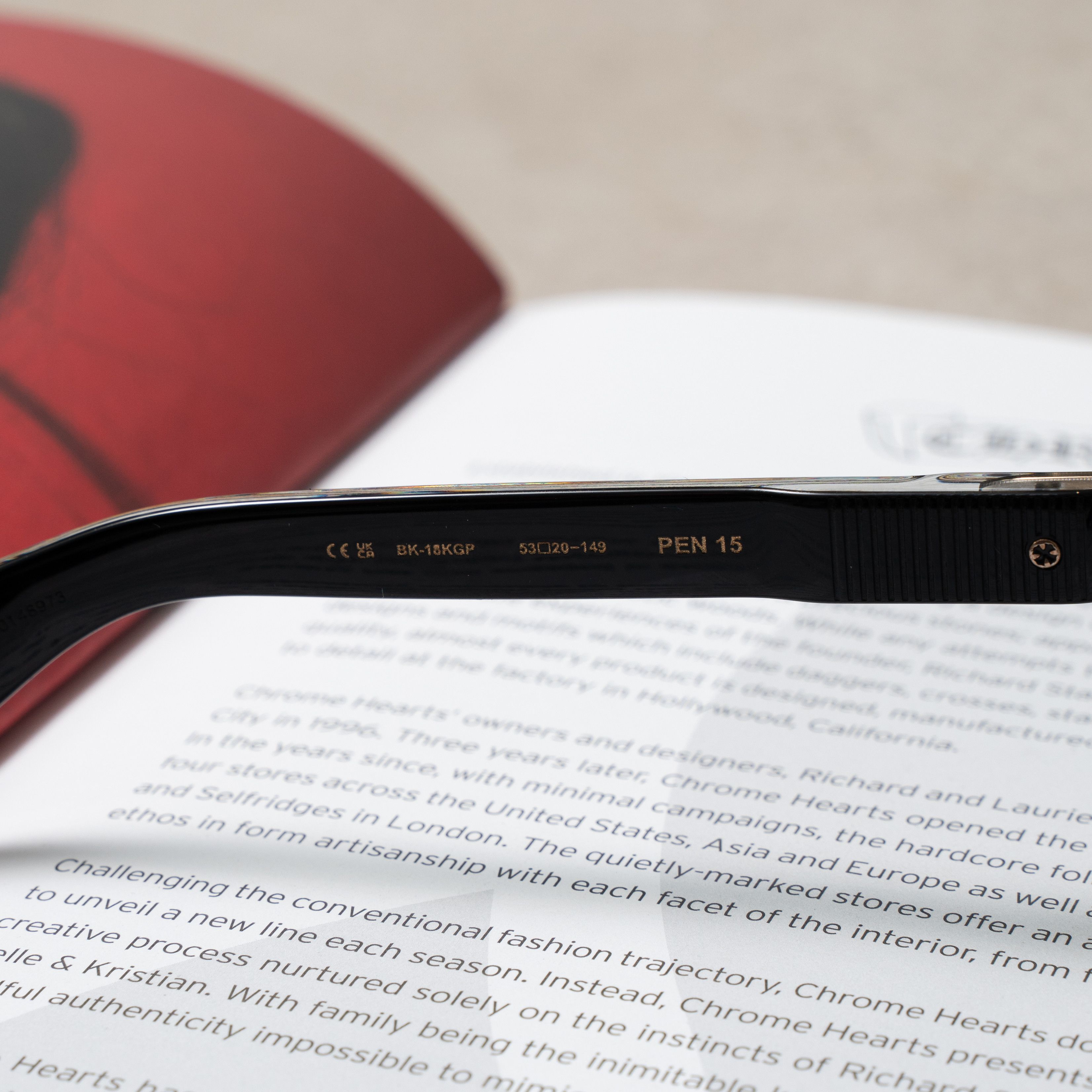 Chrome Hearts CHROME HEARTS PEN 15 BLACK/18KGP Size ONE SIZE - 11 Thumbnail