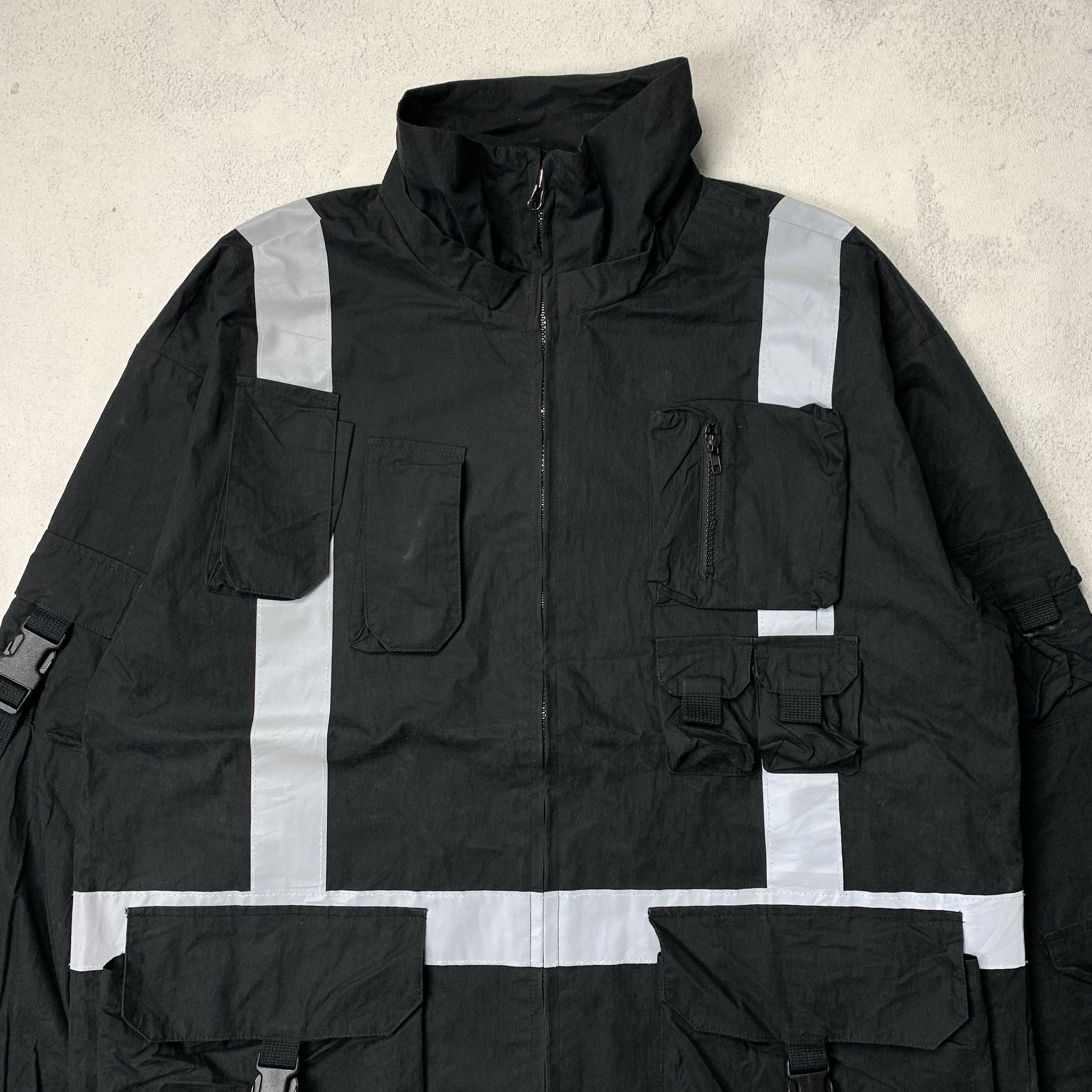 Japanese Brand AA/C Double AC Lab Streetwear Jacket Utility Reflective 3M Size US L / EU 52-54 / 3 - 2 Thumbnail