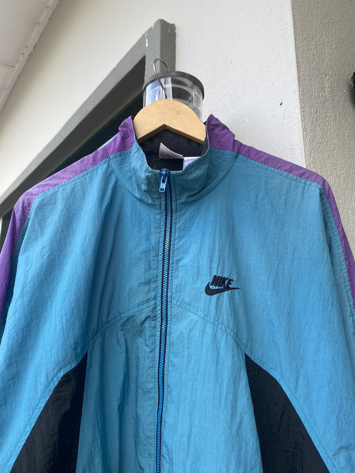 Nike × Vintage Vintage 90’s Nike Jacket Size US L / EU 52-54 / 3 - 2 Thumbnail