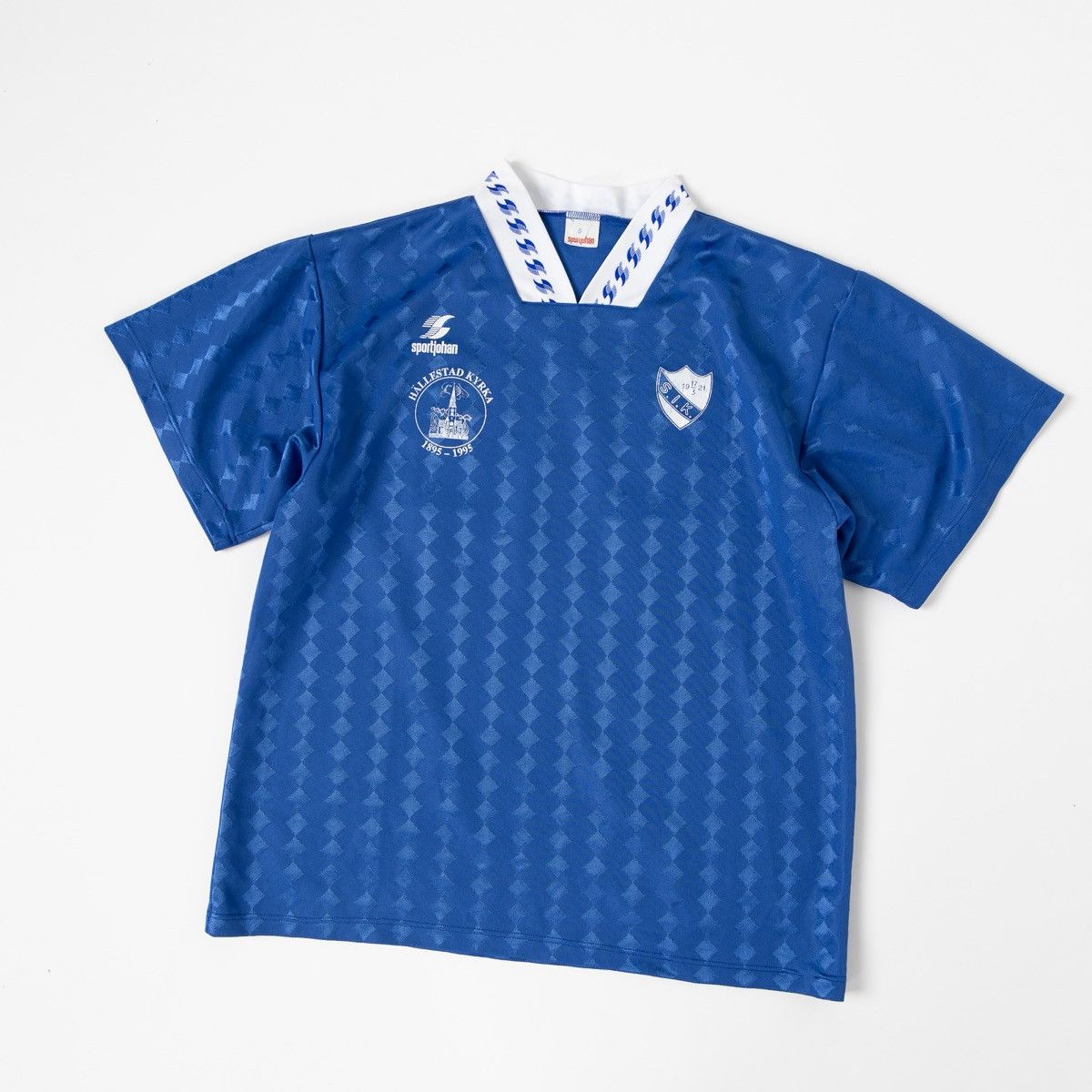 Vintage Vintage 90s Swedish Sportjohan Sonstorps IK Soccer Jersey Size US L / EU 52-54 / 3 - 1 Thumbnail