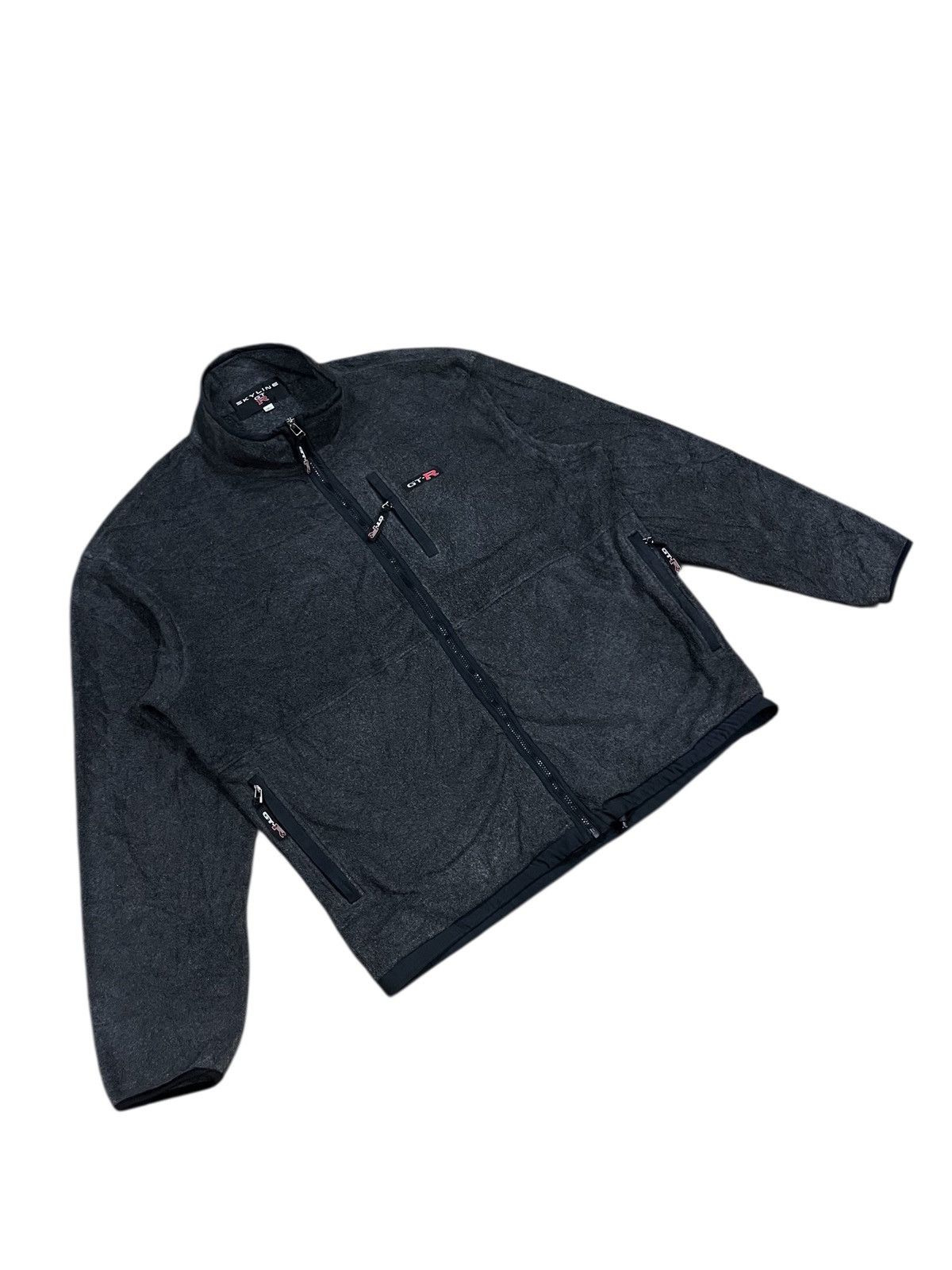Japanese Brand SKYLINE GTR ZIPPER WOOL JAKET Size US L / EU 52-54 / 3 - 3 Thumbnail