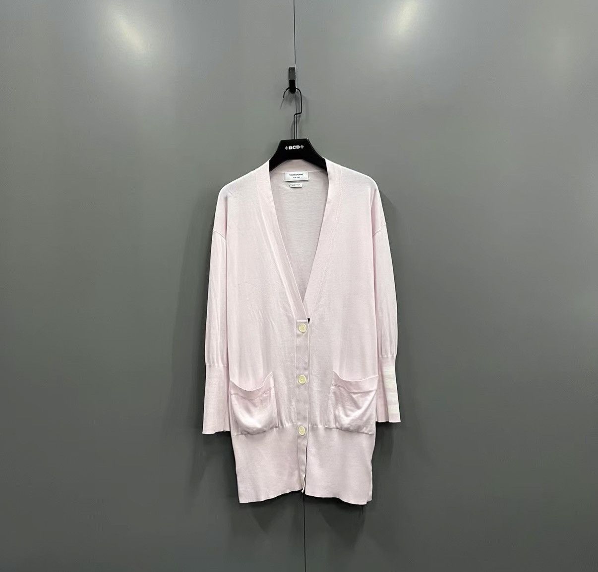 Thom Browne Thom Browne Pink Knit Cardigan J41 Size XS / US 0-2 / IT 36-38 - 1 Thumbnail