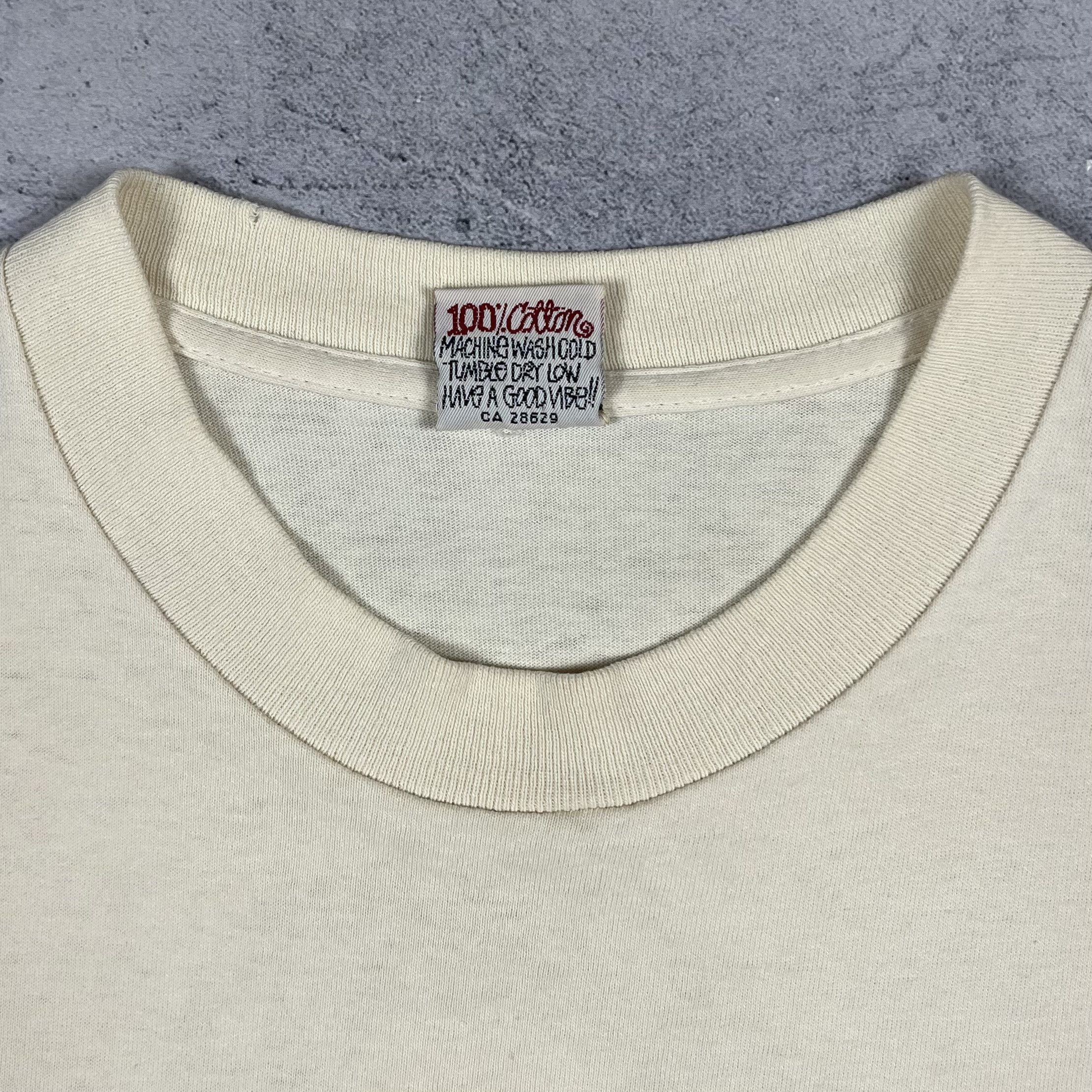 Stussy Vintage Stussy Y2K Big Logo T Shirt 80’s Size US M / EU 48-50 / 2 - 10 Thumbnail