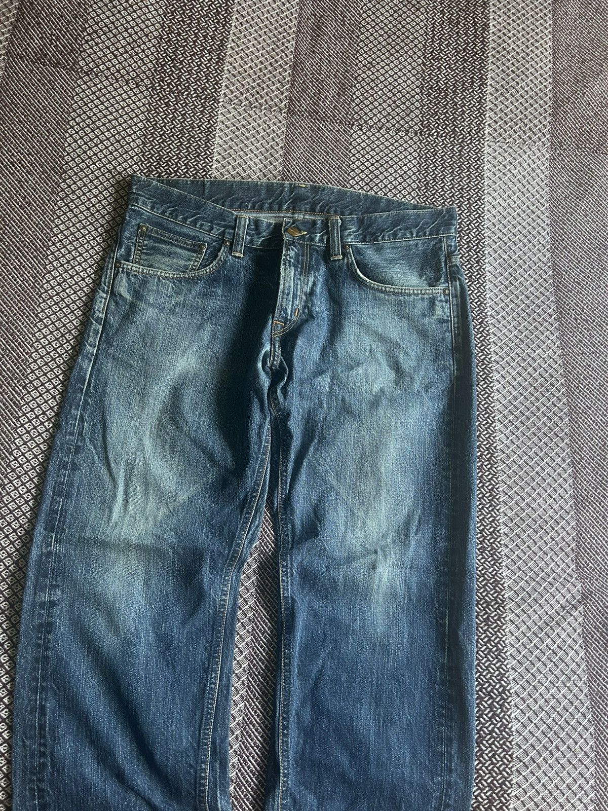 Carhartt Vintage Carhartt Bronco Pant Jeans Distressed Size 34 Baggy Size US 34 / EU 50 - 8 Thumbnail