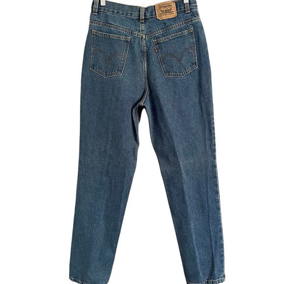 Levi's × Vintage Vintage Levi's Orange Tab High-rise Tapered Mom Jeans Size 30" / US 8 / IT 44 - 9 Thumbnail