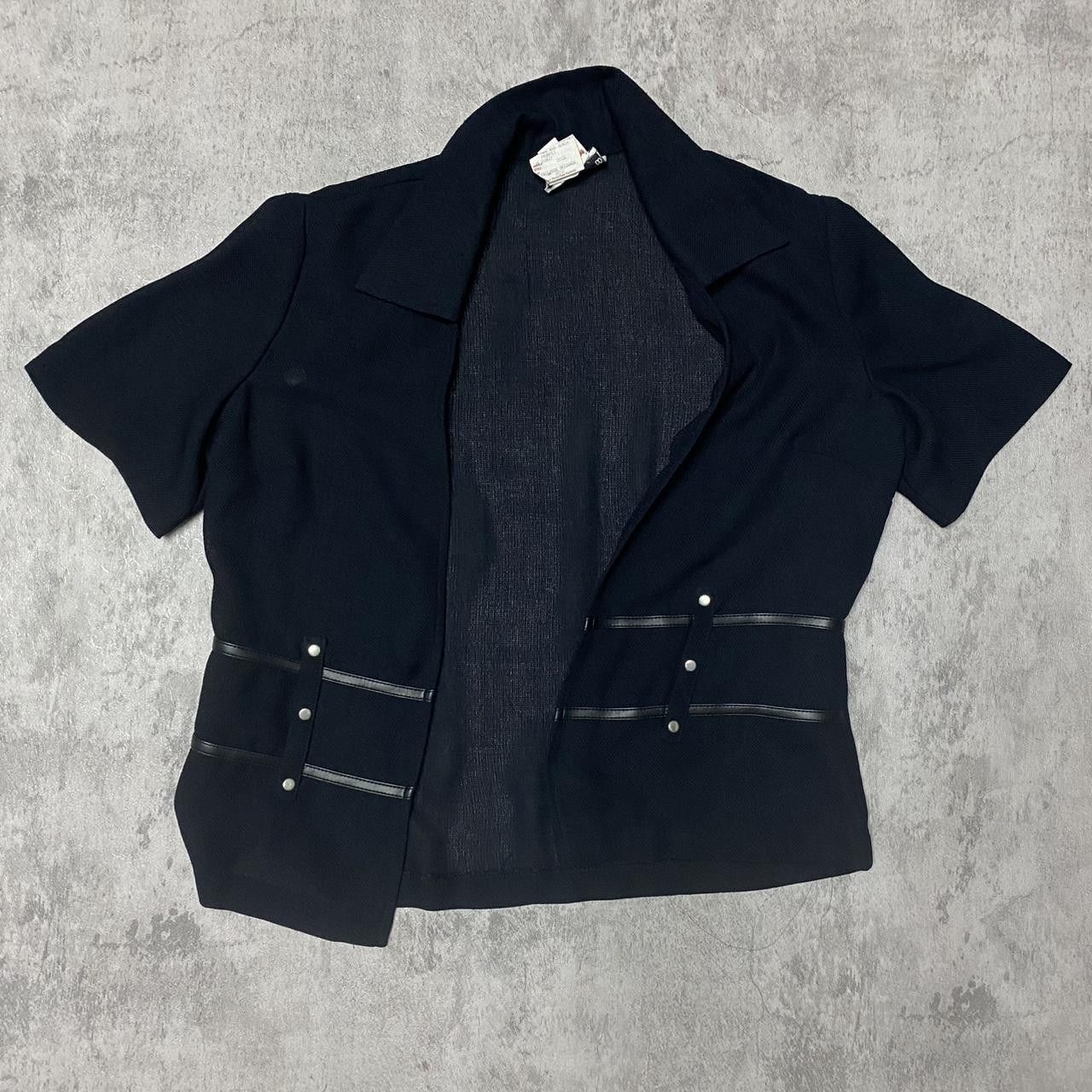 Other Joseph Ribkoff black blazer with silver metal details blazer Size M / US 6-8 / IT 42-44 - 1 Thumbnail