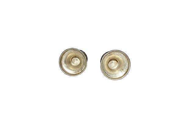 Designer Small Silver Plated Candle Holders, s/2 Size ONE SIZE - 4 Thumbnail