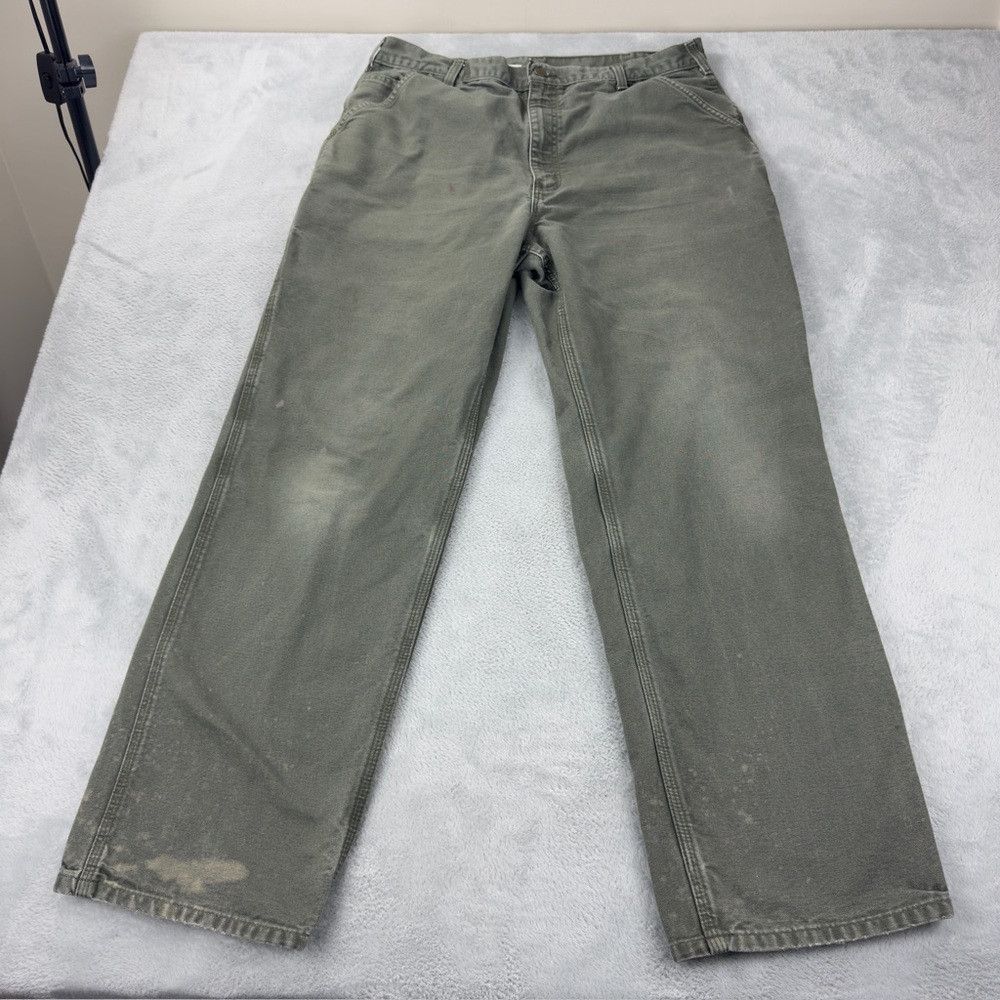 Carhartt Carhartt B11MOS Loose Straight Men's Olive Cargo Pants Size Size US 38 / EU 54 - 7 Thumbnail