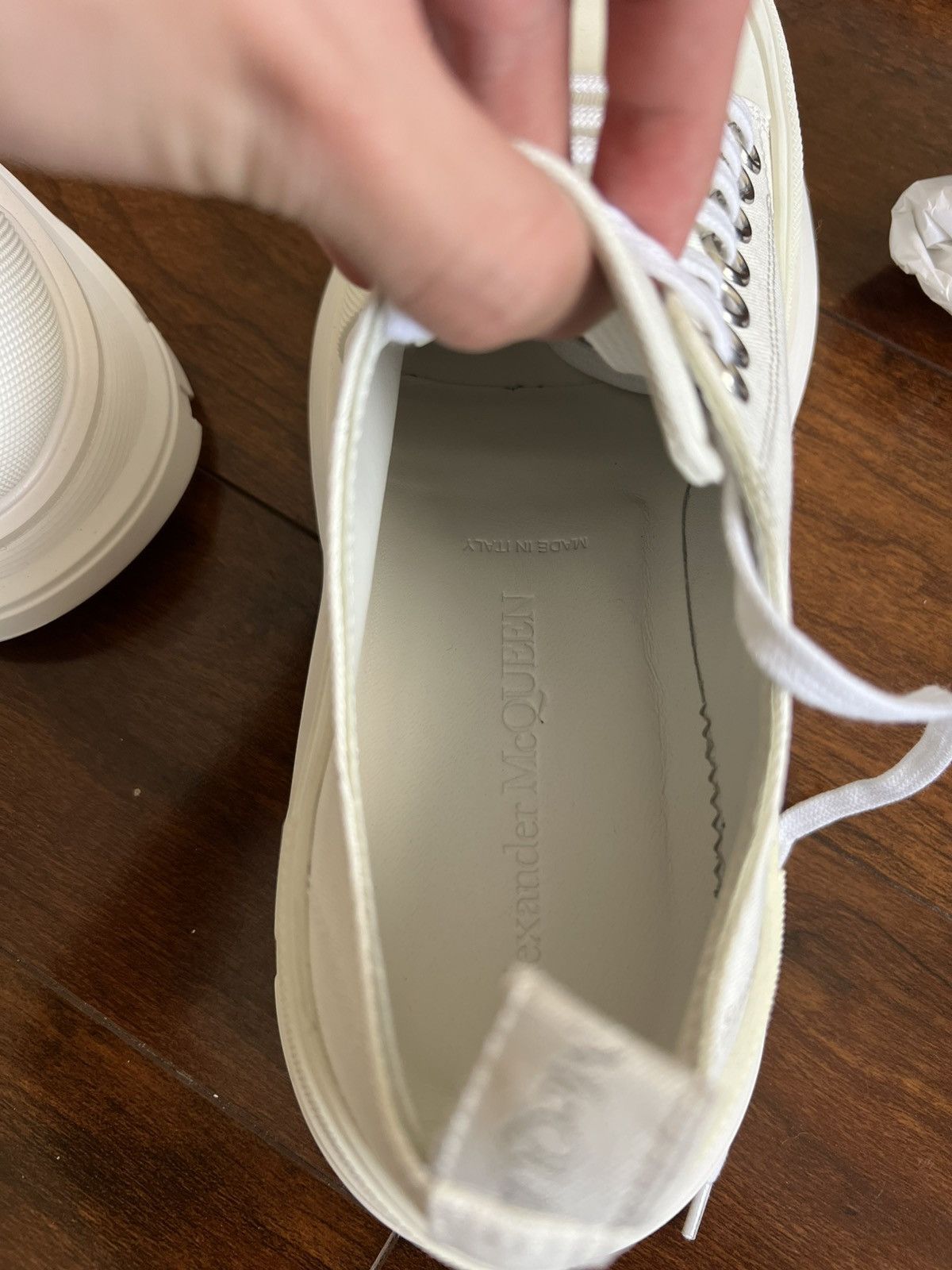 Other Alexander McQueen tread slick lace up platform sneakers Size US 10 / IT 40 - 4 Thumbnail