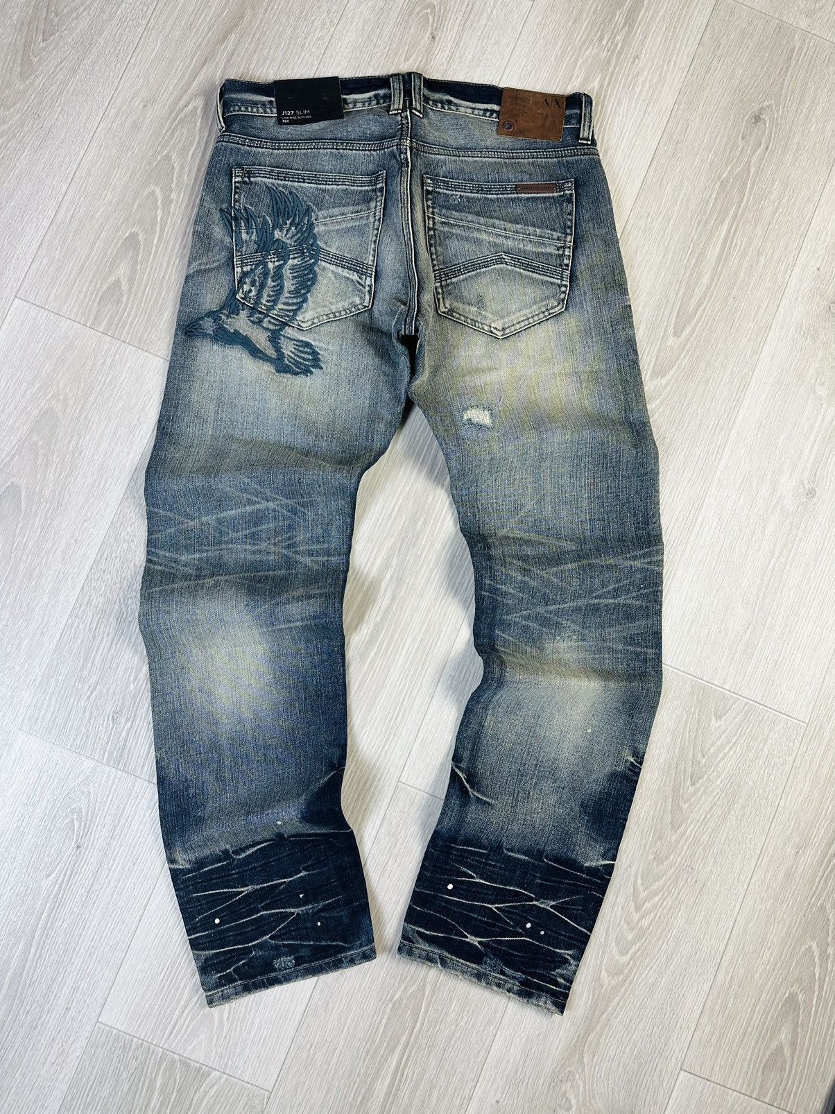 Armani Vintage ARMANI EXCHANGE Denim Jeans Rare Size US 32 / EU 48 - 4 Thumbnail