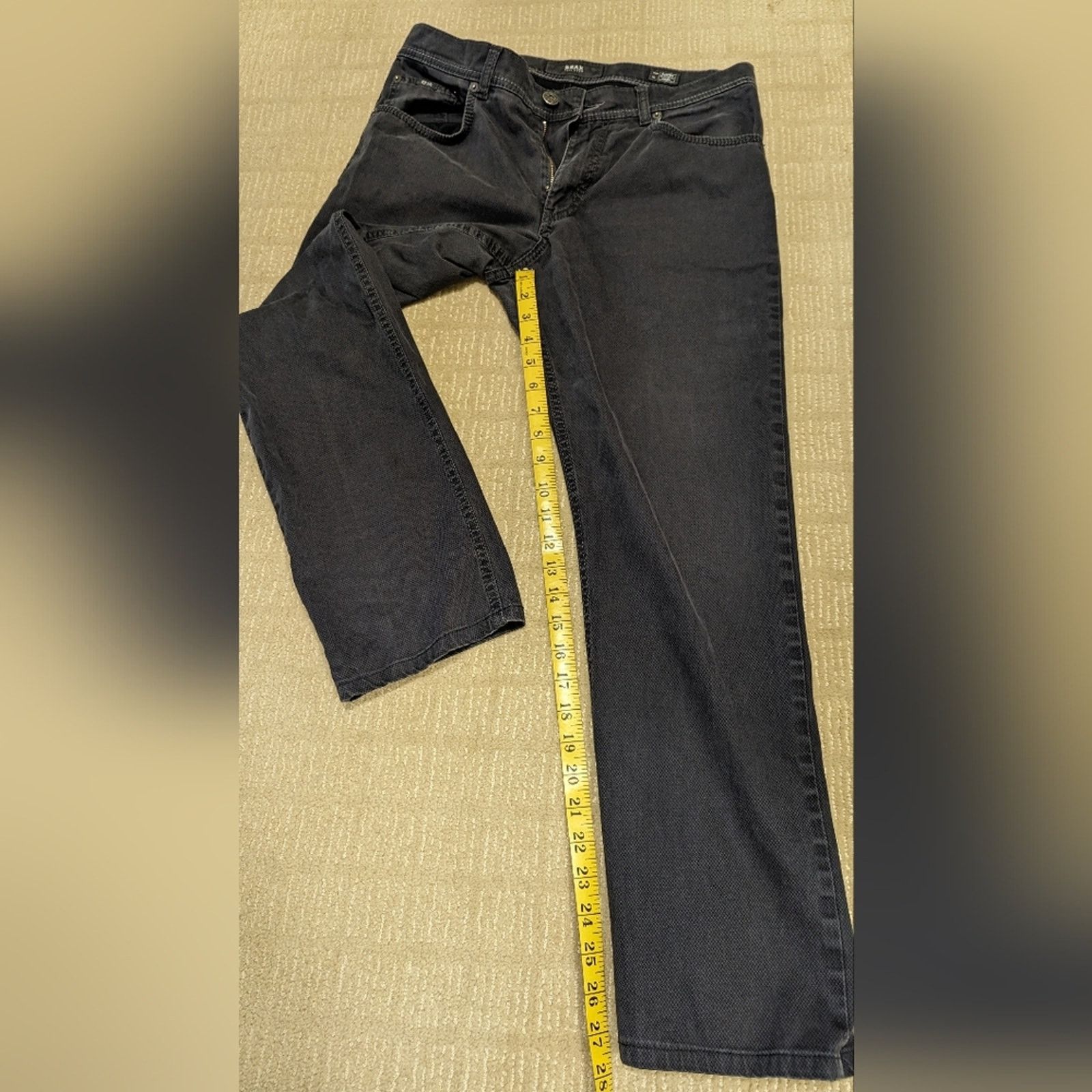 BRAX brax men's cooper regular fancy trousers w32, inseam 28 Size US 32 / EU 48 - 1 Thumbnail
