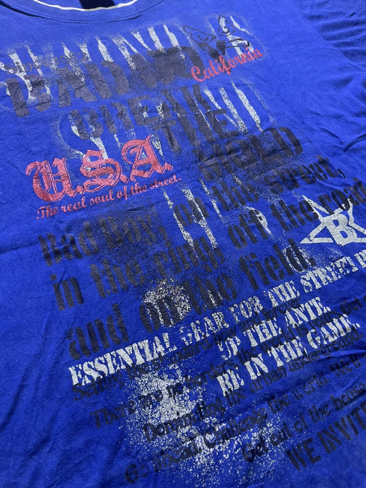 Hysteric Glamour VTG Y2K BAD BOY short sleeve tshirt Size US L / EU 52-54 / 3 - 3 Thumbnail