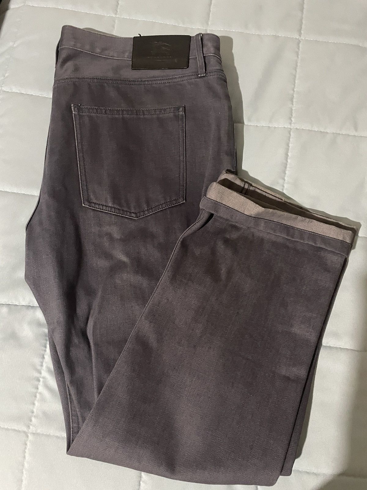 image of Burberry Vintage Jeans in Blue, Men's (Size 36)