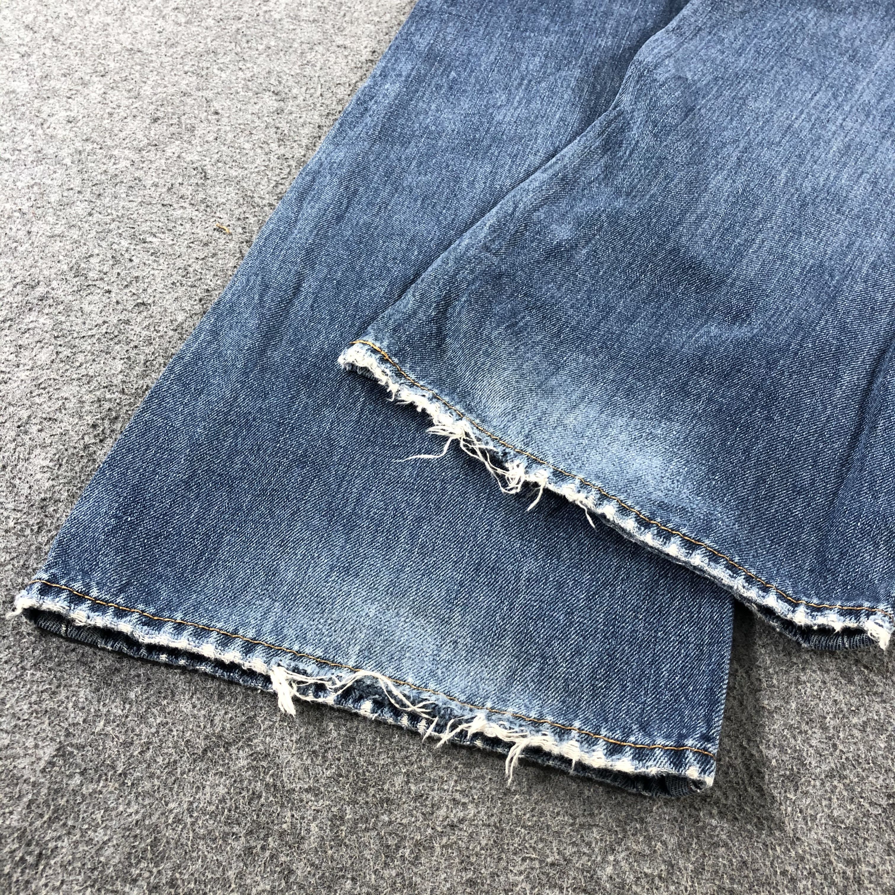 Levi's 90s Vintage Blue Wash Levis 527 Jeans-J2409 Size US 34 / EU 50 - 6 Thumbnail