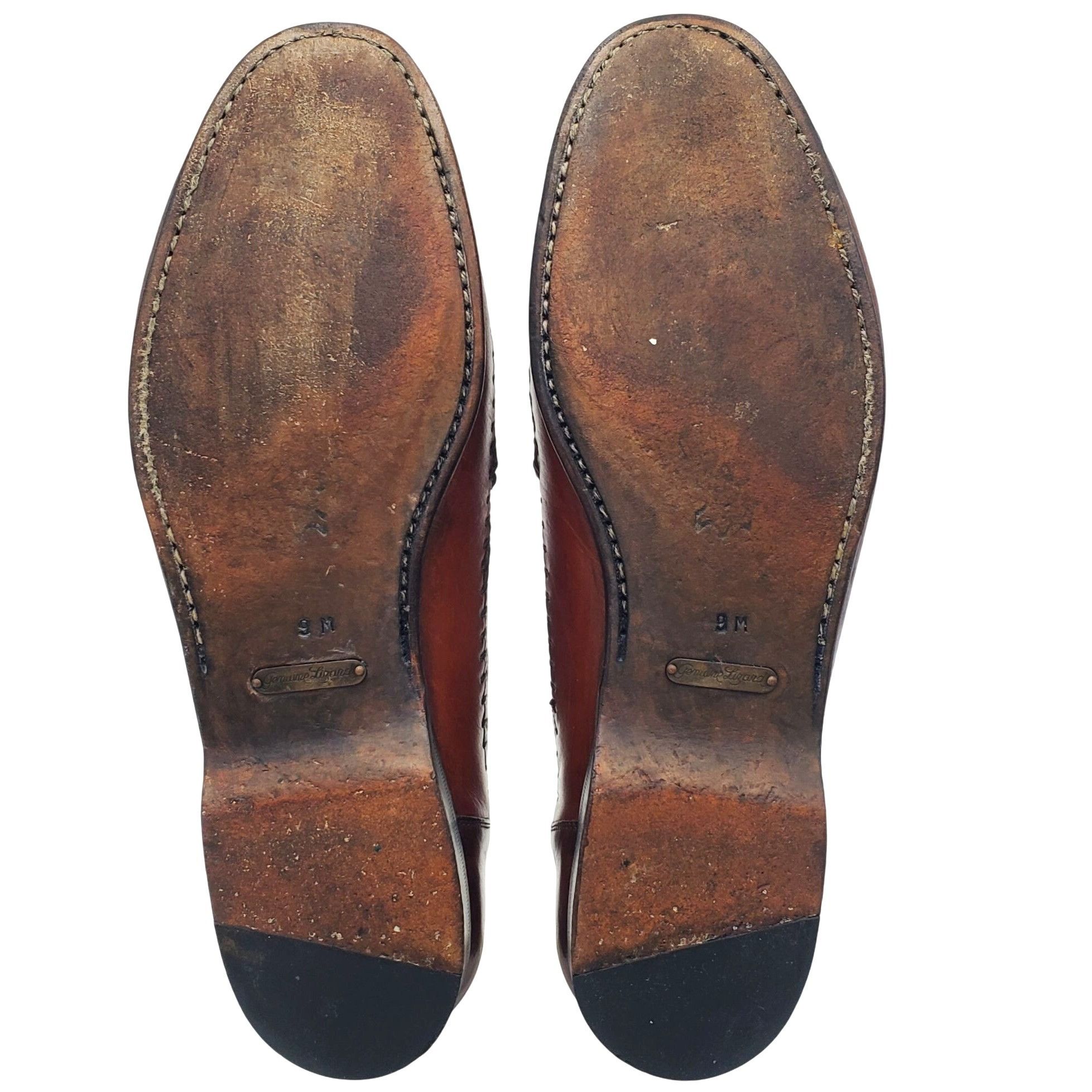 Mezlan Mezlan Sebastian Men's size 9 Brown Exotic Lizard loafer dre Size US 9 / EU 42 - 5 Thumbnail