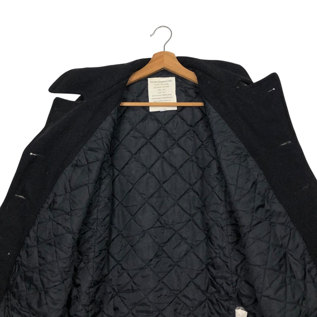 Vintage 🔥VINTAGE WORKER DUFFLE WOOL JACKET PEACOAT ISSEY MIYAKE Size US L / EU 52-54 / 3 - 16 Thumbnail