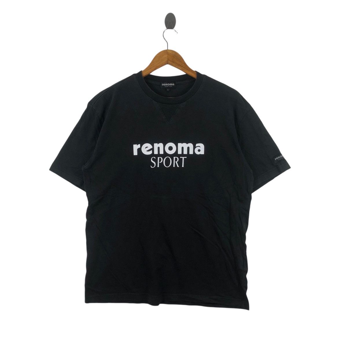 Renoma Vintage RENOMA PARIS SPORT Club Collection Logo Tee Shirt Size US L / EU 52-54 / 3 - 1 Thumbnail