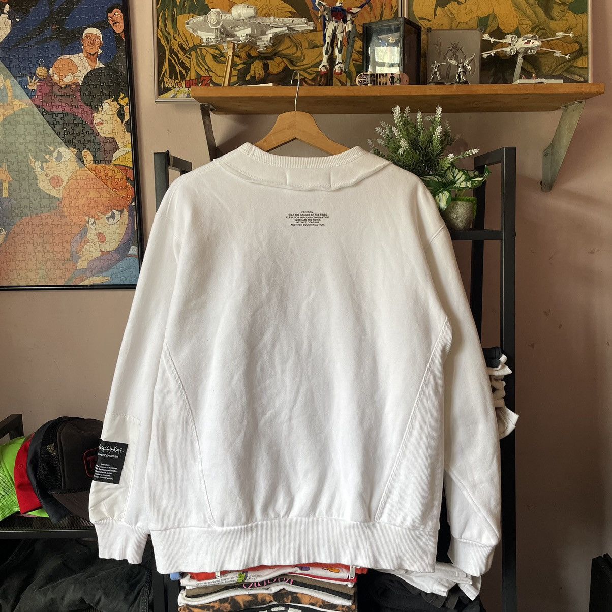 GU × Undercover Vintage GU Undercover Freedom Sweatshirt Size US M / EU 48-50 / 2 - 3 Thumbnail