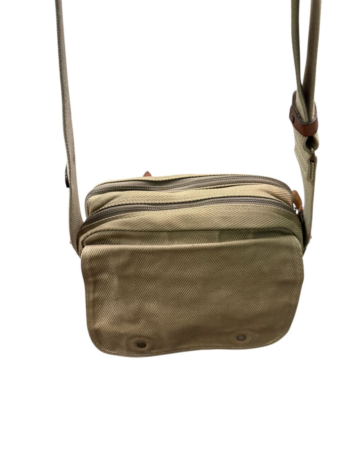 Japanese Brand RARE VINTAGE SILVER LAKE CLUB DUCK CANVAS CROSSBODY BAG Size ONE SIZE - 14 Thumbnail