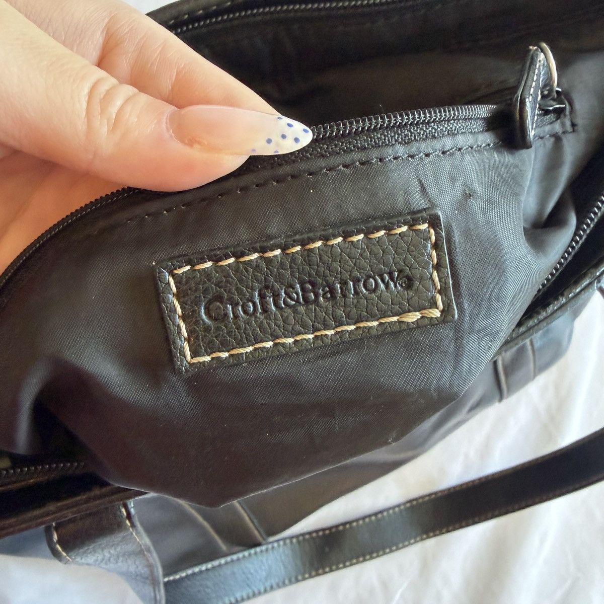 Other Croft and barrow black faux leather shoulder bag Size ONE SIZE - 5 Thumbnail