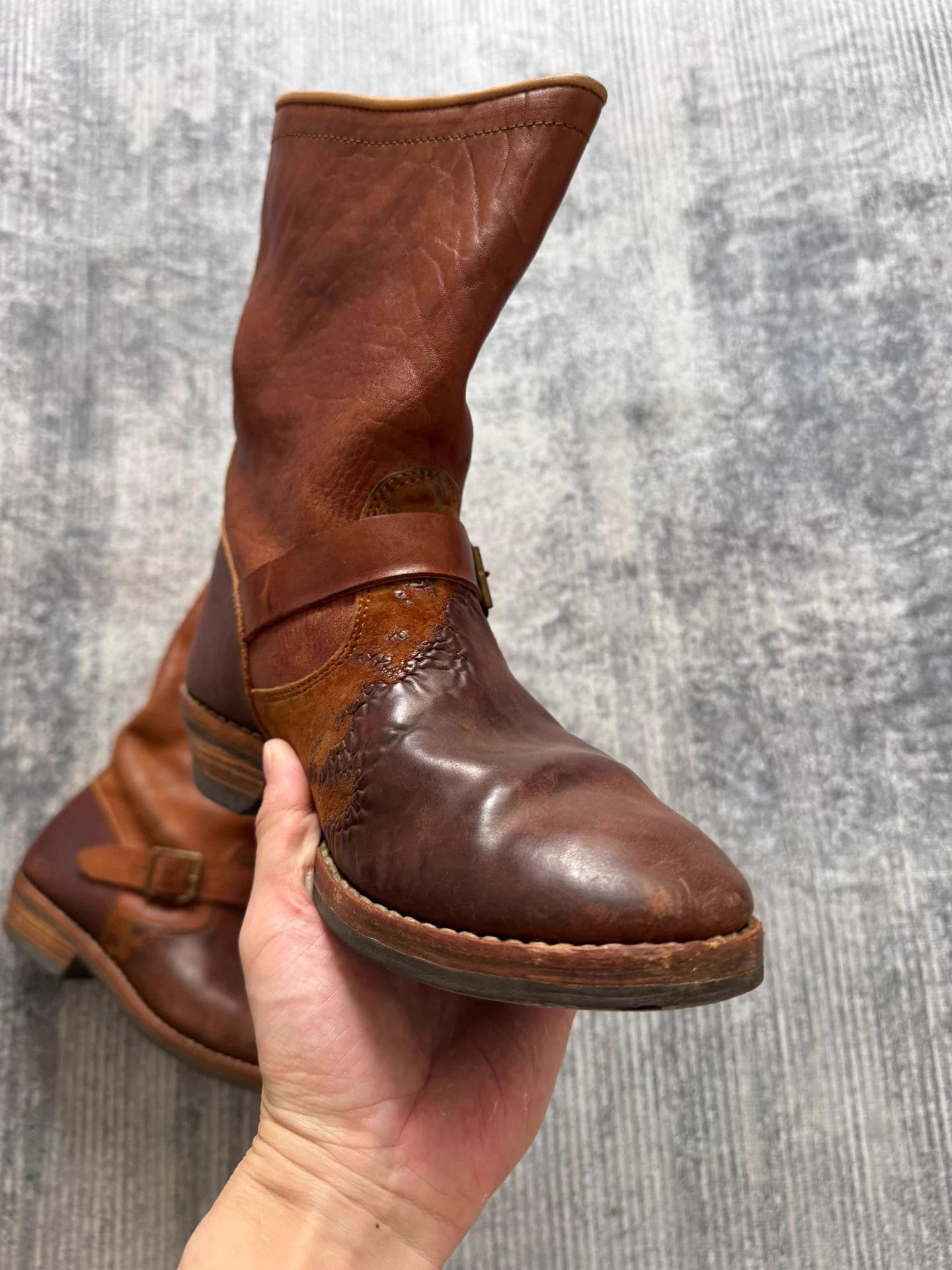 Visvim VISVIM 19SS T.W.O. BOOTS-FOLK Brown 9 Size US 9 / EU 42 - 4 Thumbnail