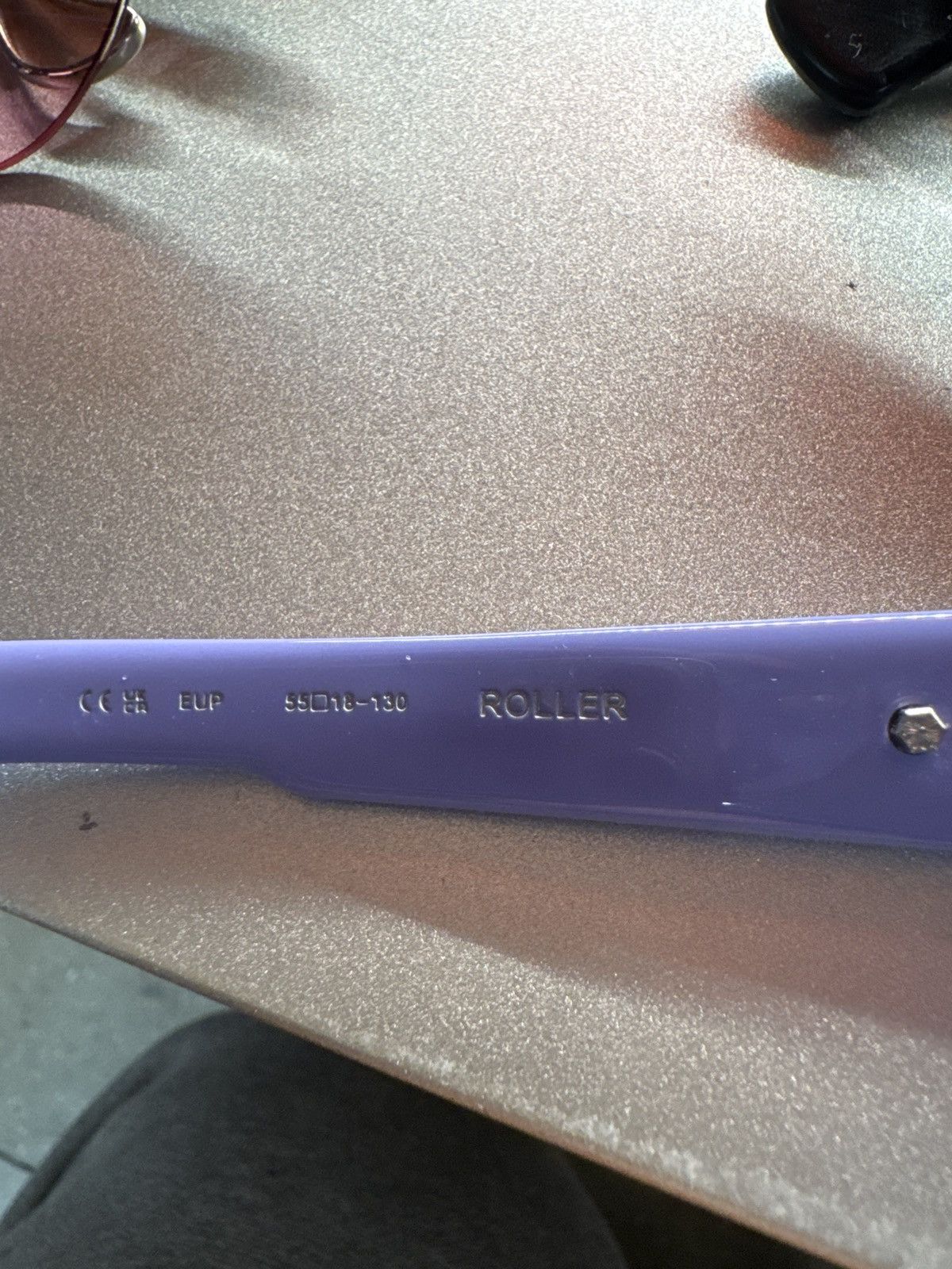Chrome Hearts Roller Purple Sunglasses Size ONE SIZE - 5 Thumbnail