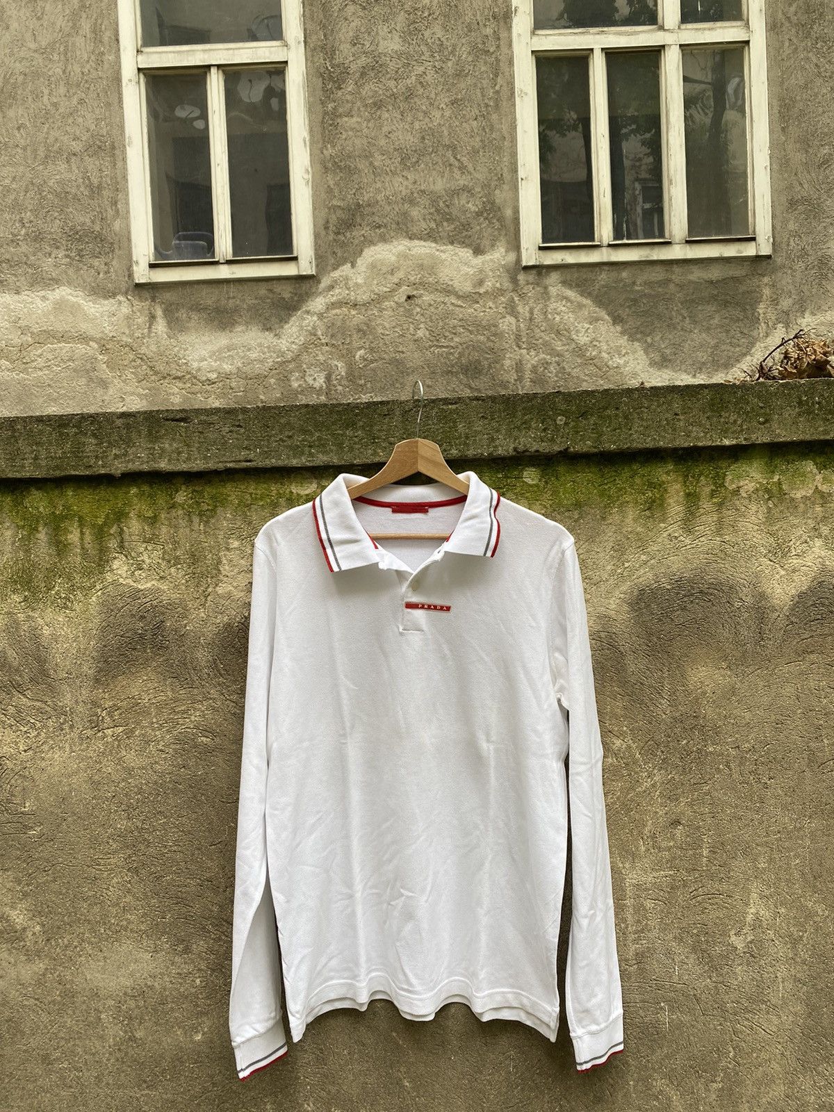 トップス PRADA SPORTS long sleeve tee 00's Prada Sport Long Sleeve Tee (L) – Bintagged