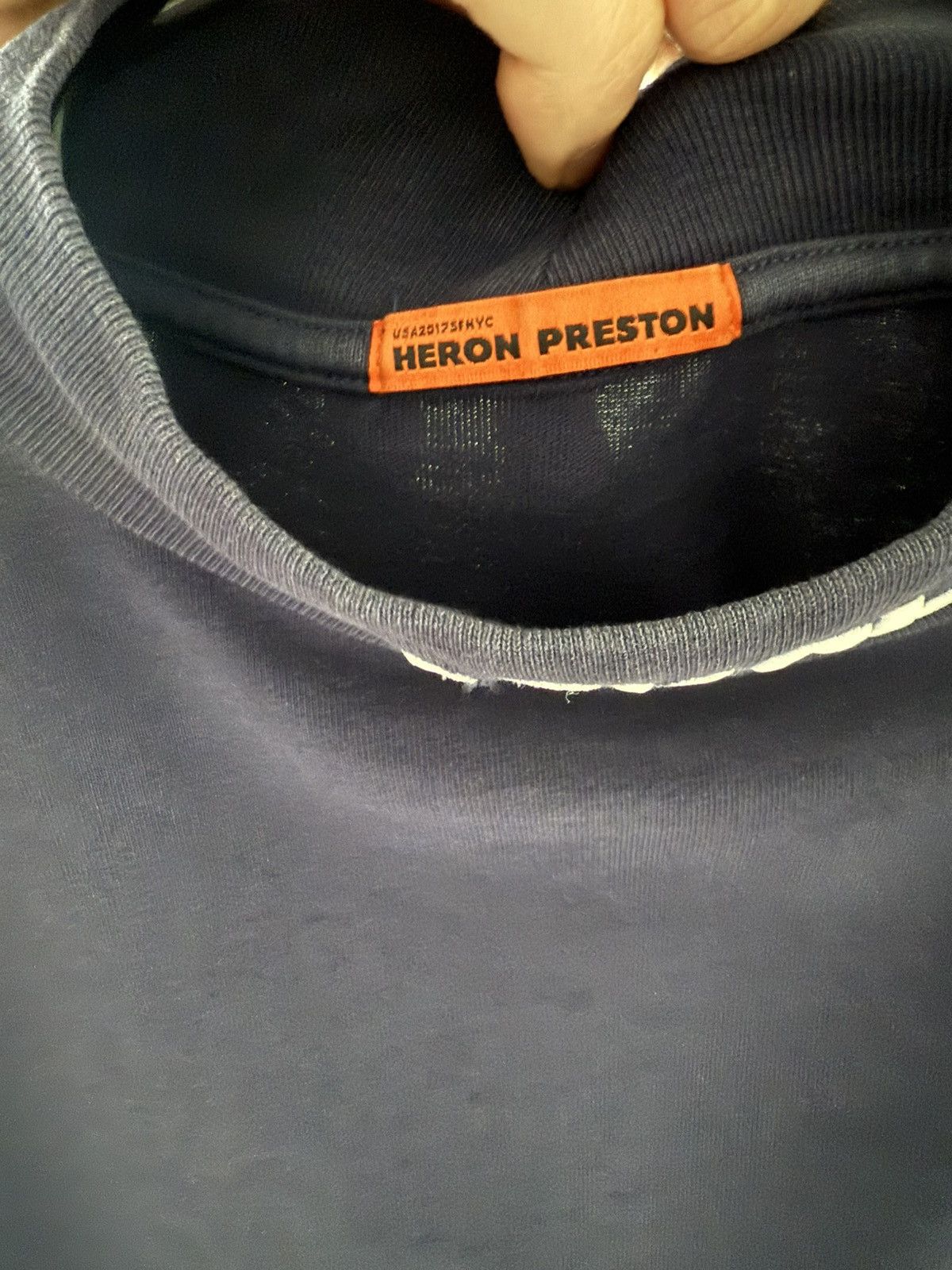 Heron Preston Heron Preston Long Sleeve T Shirts Size US XS / EU 42 / 0 - 3 Thumbnail