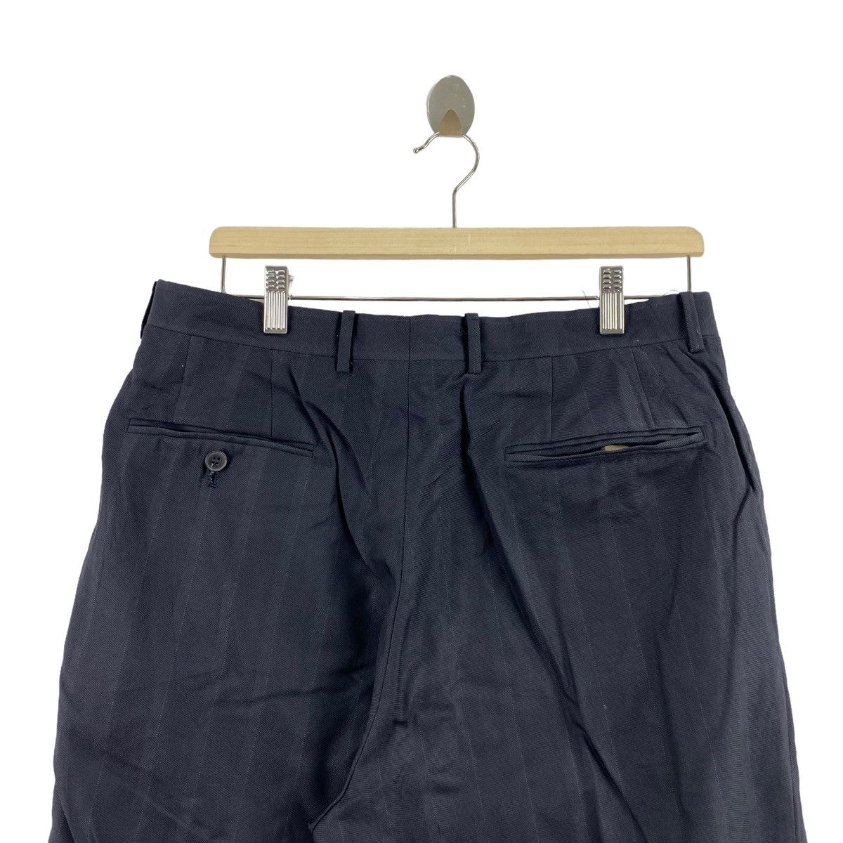 Christian Dior Monsieur Vintage CHRISTIAN DIOR MONSIEUR Straight Cut Wool Pant Size US 34 / EU 50 - 5 Thumbnail
