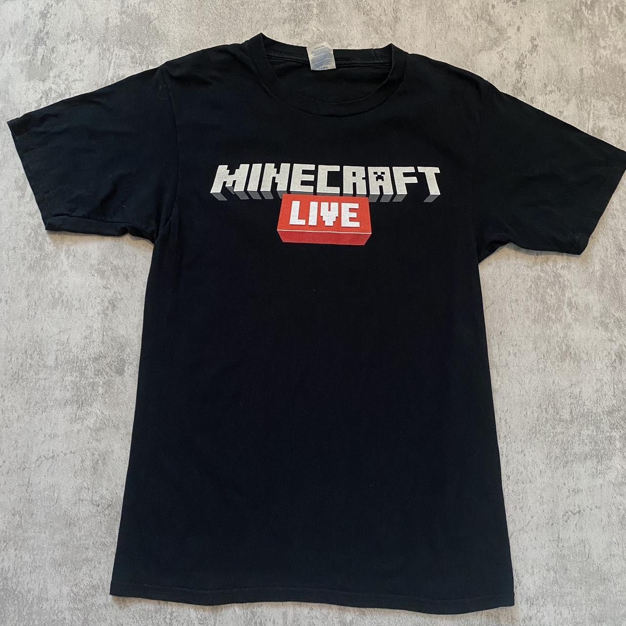 Other Black & white Minecraft Live tee #Minecraft Game Gamer Size US S / EU 44-46 / 1 - 1 Thumbnail