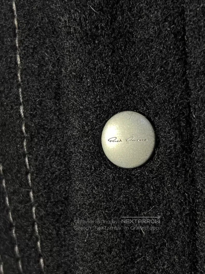 Rick Owens Rick Owens Embroidered Wool Workwear Shirt Jacket Size US S / EU 44-46 / 1 - 6 Thumbnail