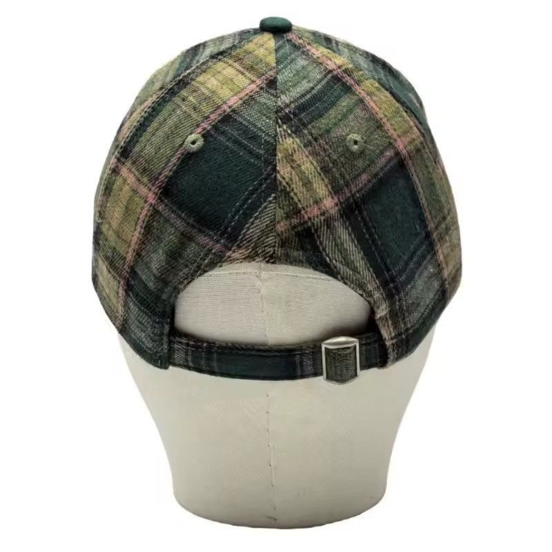 Other Vintage Retro Style Checked Baseball Cap Hat Size ONE SIZE - 10 Thumbnail