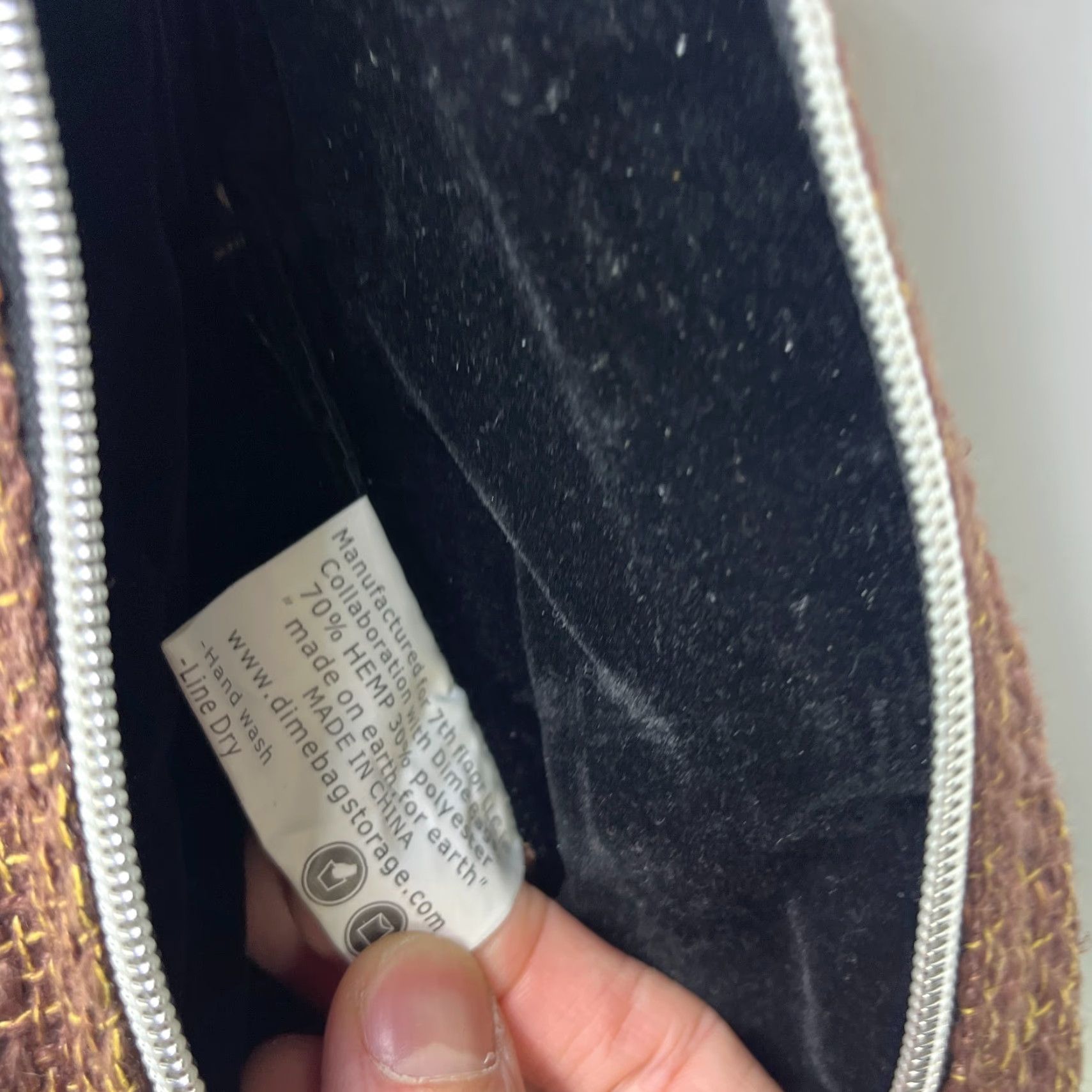 Vintage Vintage Da Buddha Hemp DBV Travel Bag Carry Case Satchel blue OS Mens Hemp Size ONE SIZE - 6 Thumbnail