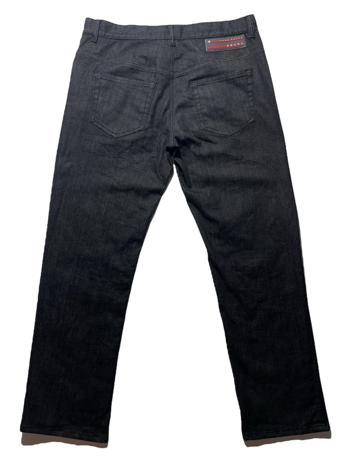 image of Prada Luna Rossa Jeans in Grey, Men's (Size 34)