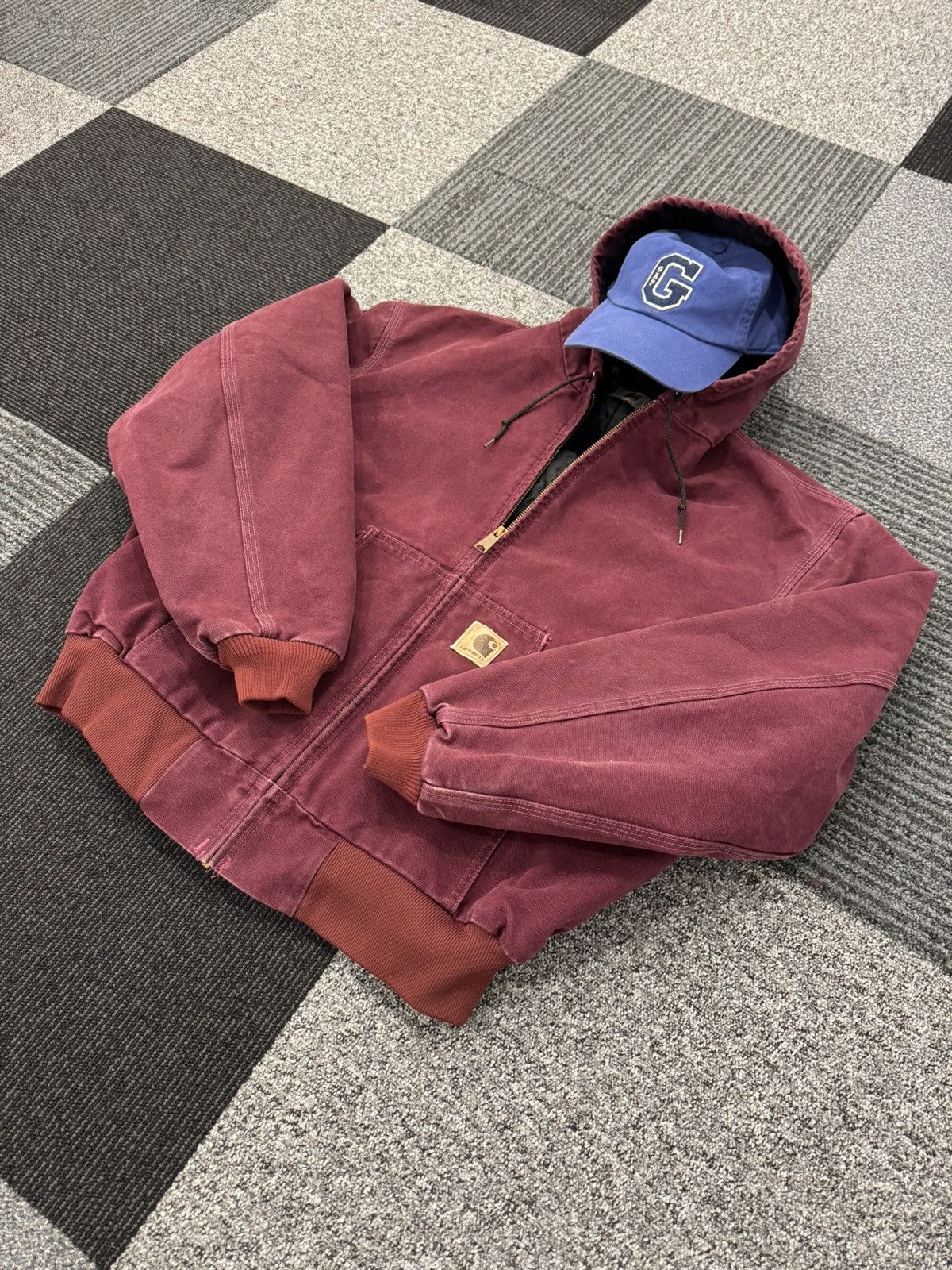 Carhartt Carhartt Active Jacket JQ246 usa vintage og Size US XL / EU 56 / 4 - 2 Thumbnail