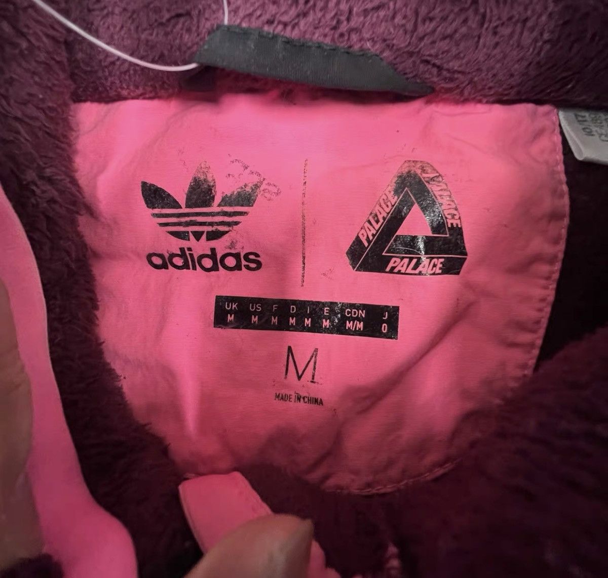 Adidas × Palace Palace Adidas track top fleece jacket Size US M / EU 48-50 / 2 - 3 Thumbnail