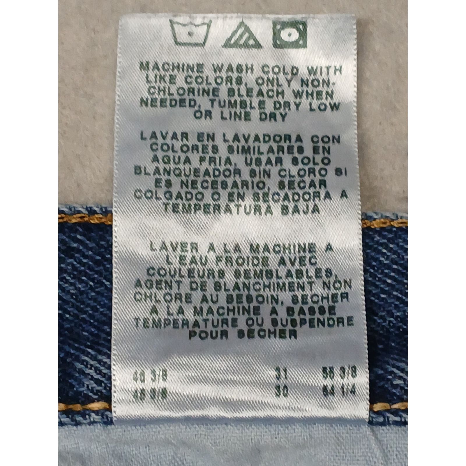 Other Magellan (44x30) Men's Straight Leg Blue Denim Jeans Size US 44 / EU 60 - 8 Thumbnail