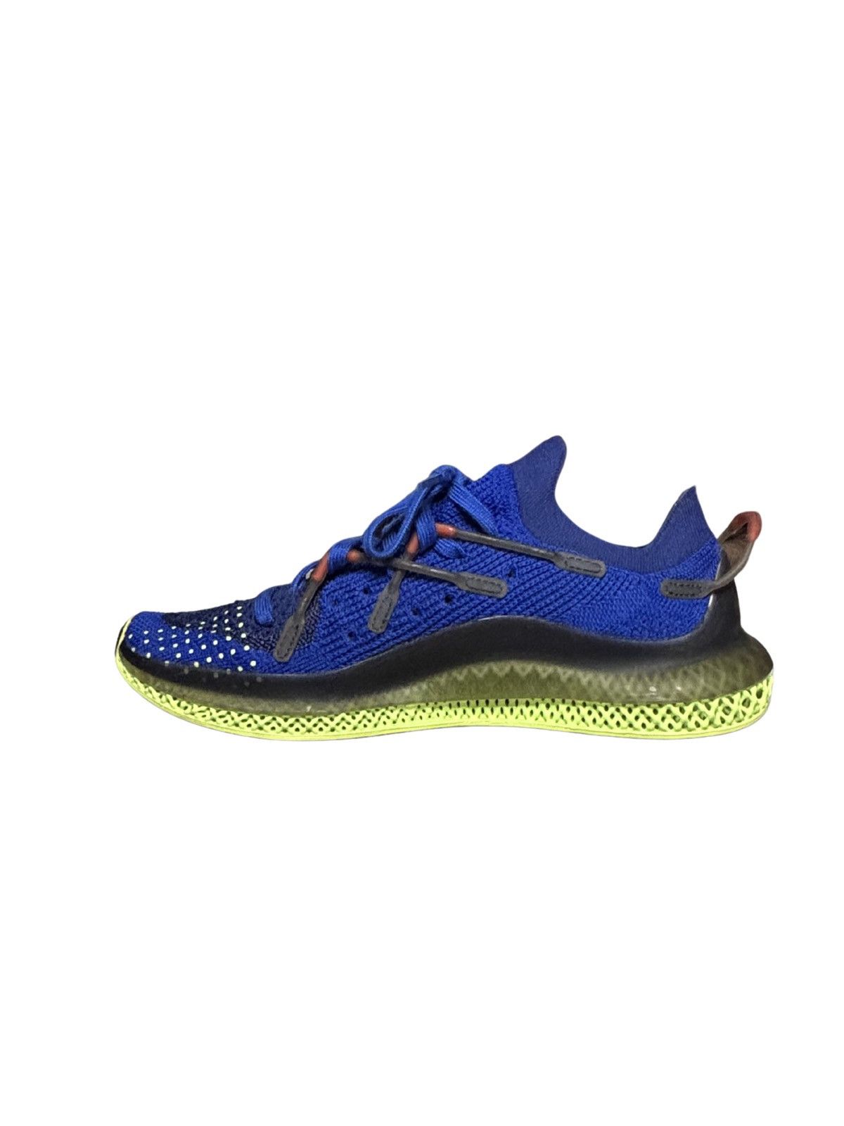 Adidas adidas 4D Fusio Bold Blue Light 'Flash Yellow' Size US 10 / EU 43 - 2 Thumbnail