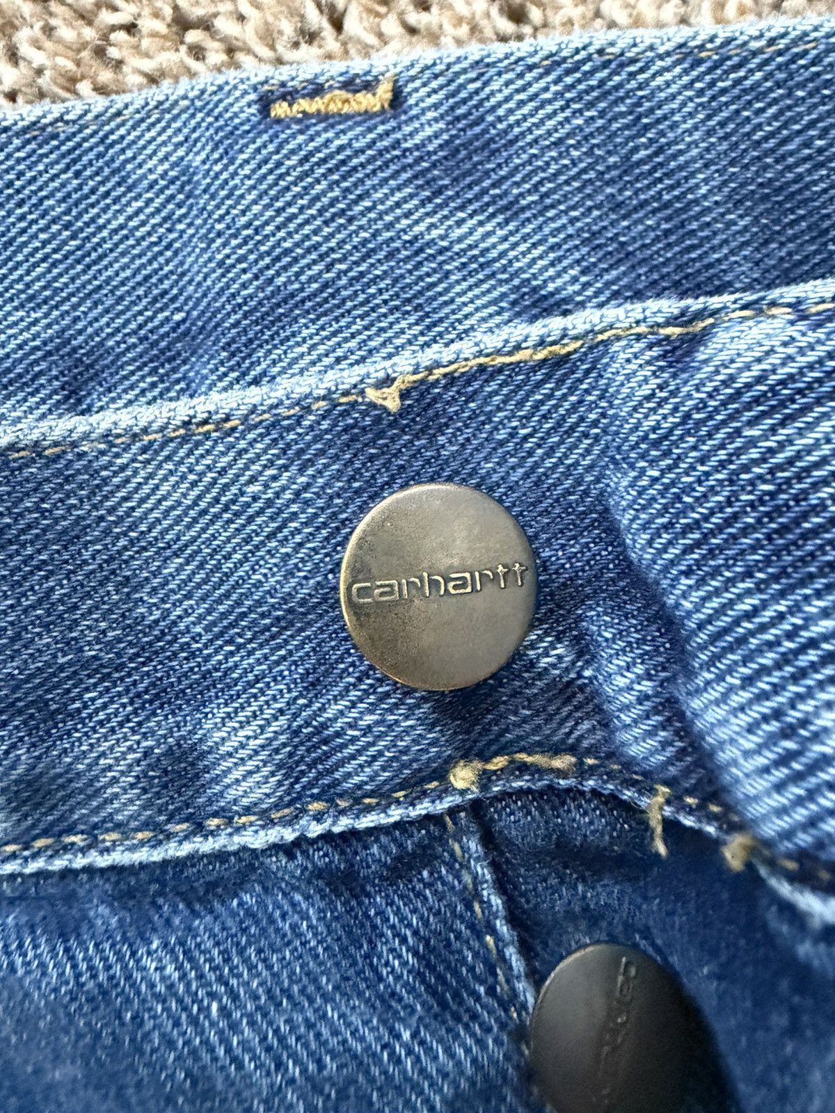 Carhartt Carhartt WIP Newell Pant | Size 34 | Blue Stonewashed Size US 34 / EU 50 - 4 Thumbnail