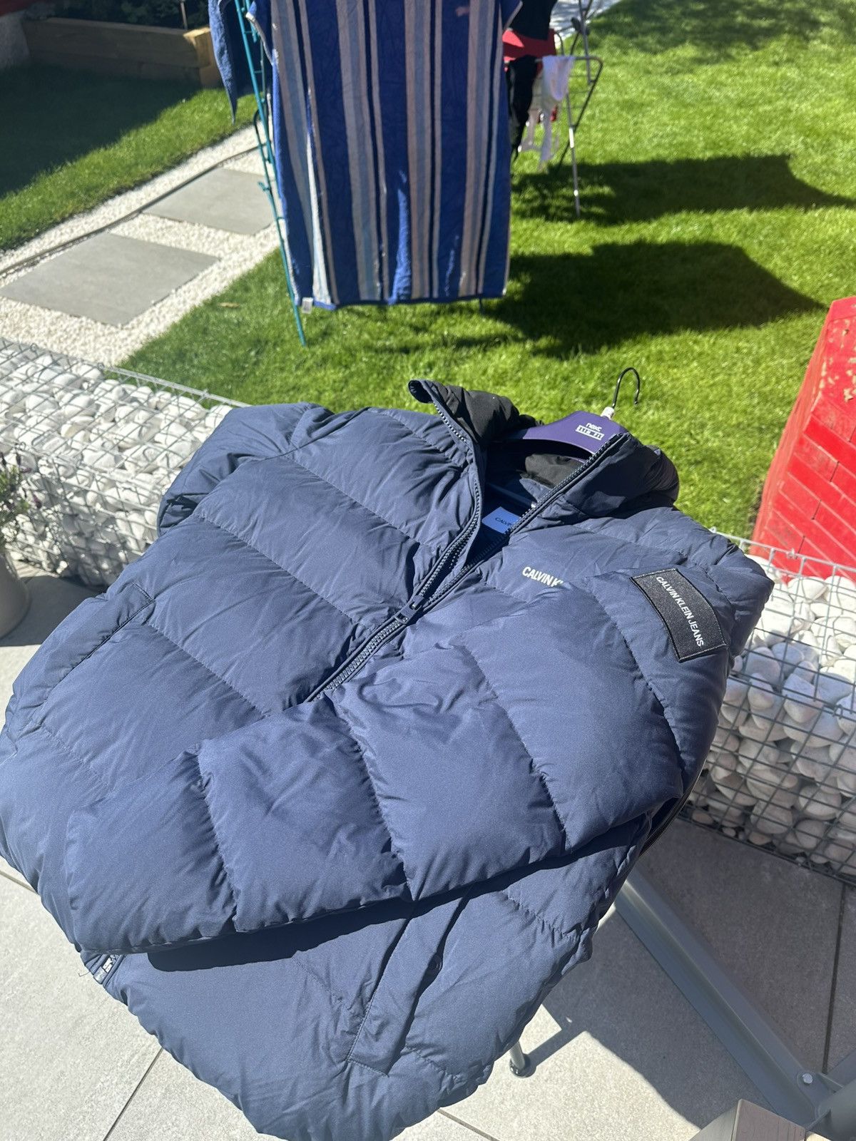 Calvin Klein Calvin Klein Jeans Puffer Jacket – Navy – Size M Size US M / EU 48-50 / 2 - 8 Thumbnail