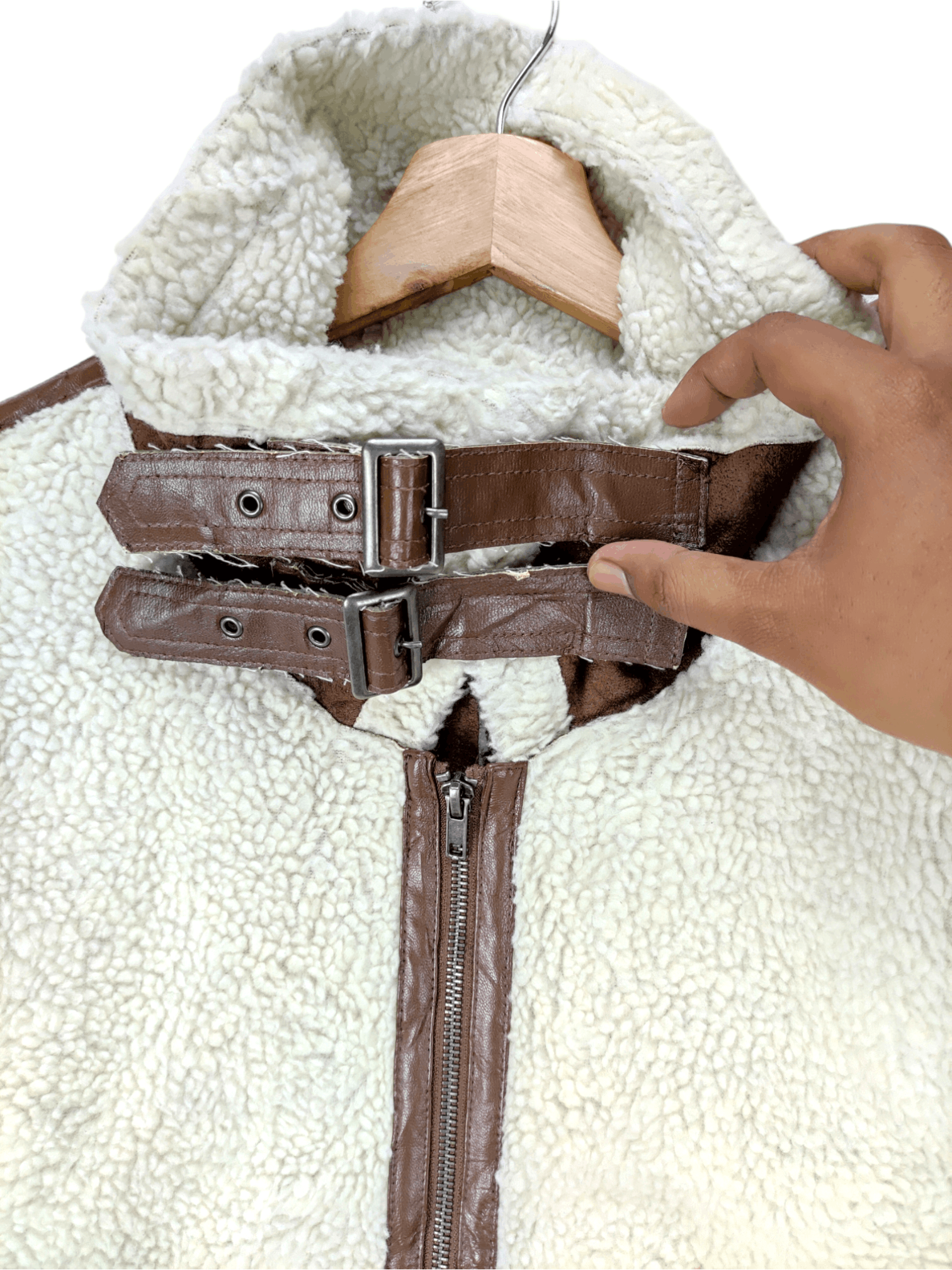 Japanese Brand Steals🔥Sherpa Jacket Coat B3 Style by Cepo Size US M / EU 48-50 / 2 - 5 Thumbnail