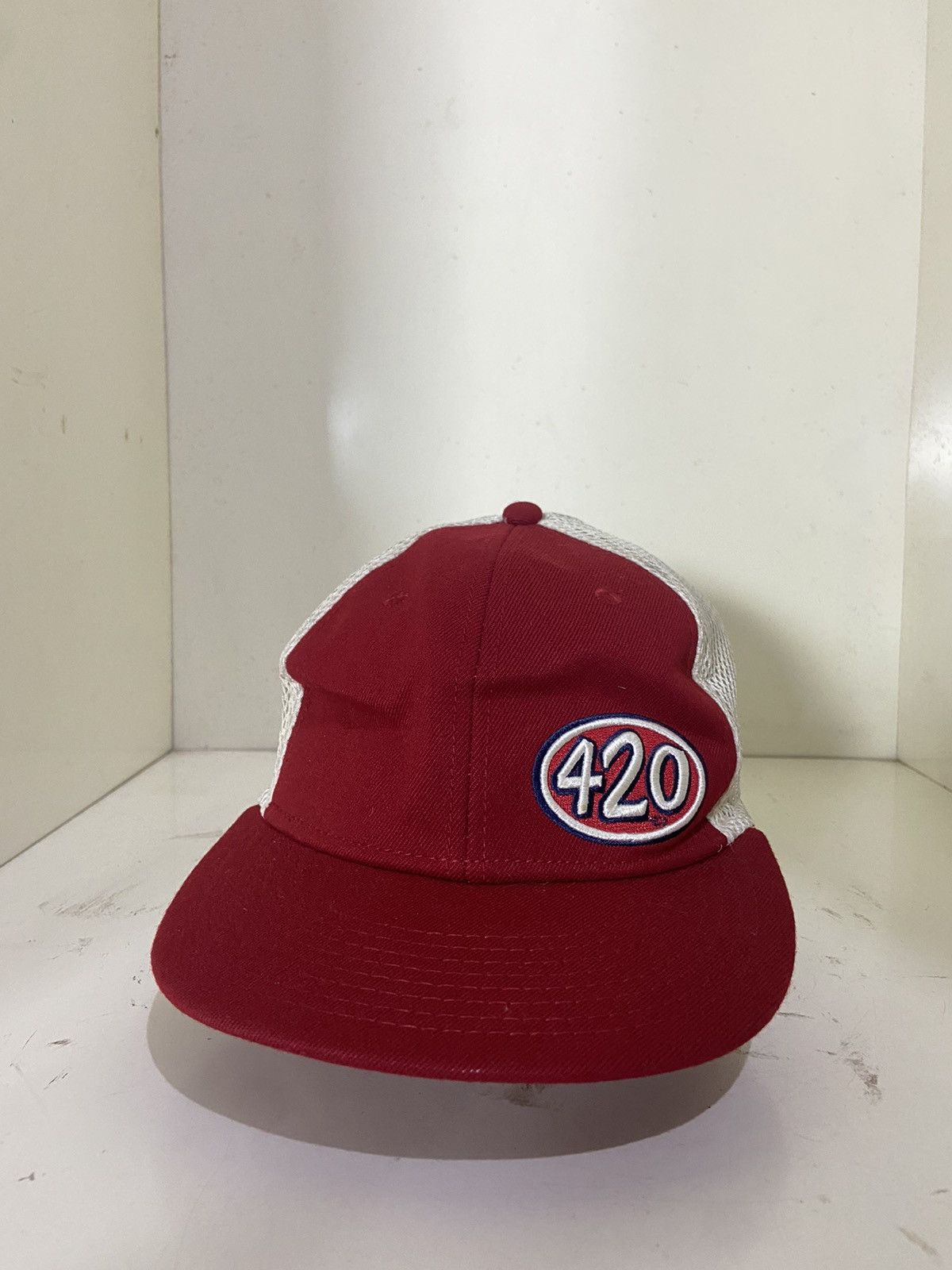 Vintage 420 headwear build up American style hat Size ONE SIZE - 1 Thumbnail