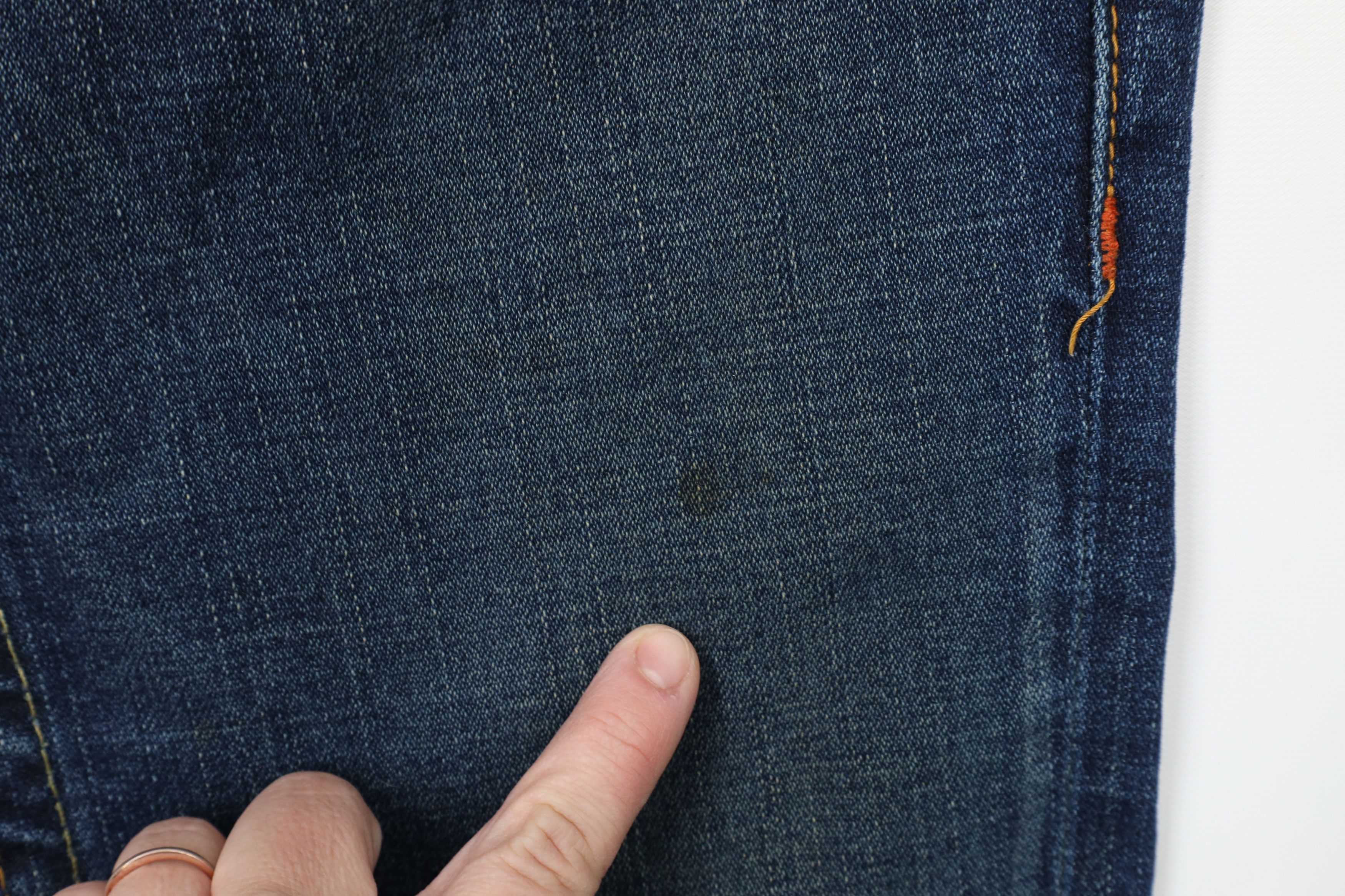True Religion × Vintage Vintage True Religion Joey Flared Wide Leg Jeans Blue USA Size 31" - 6 Thumbnail