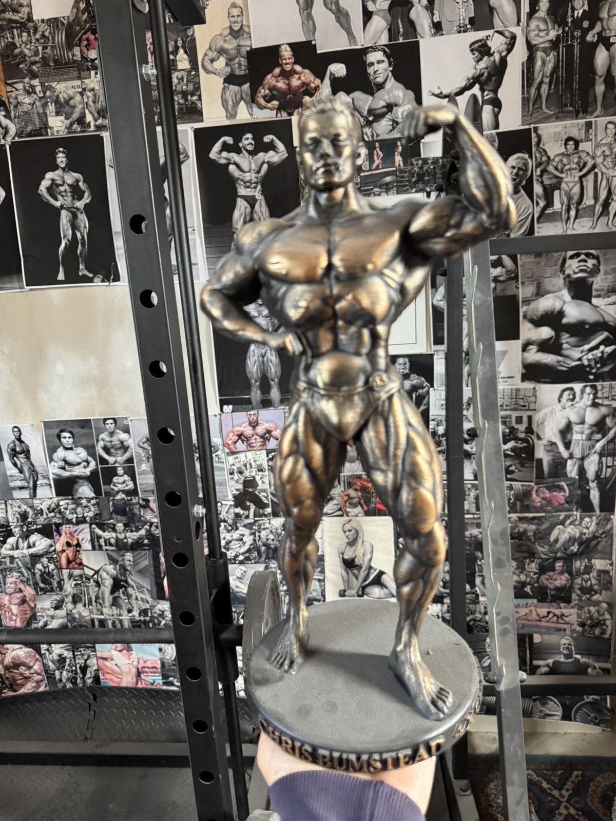 Other Gym statue Chris Bumstead Mr Olympia Bodybuilding 37cm Size ONE SIZE - 7 Thumbnail