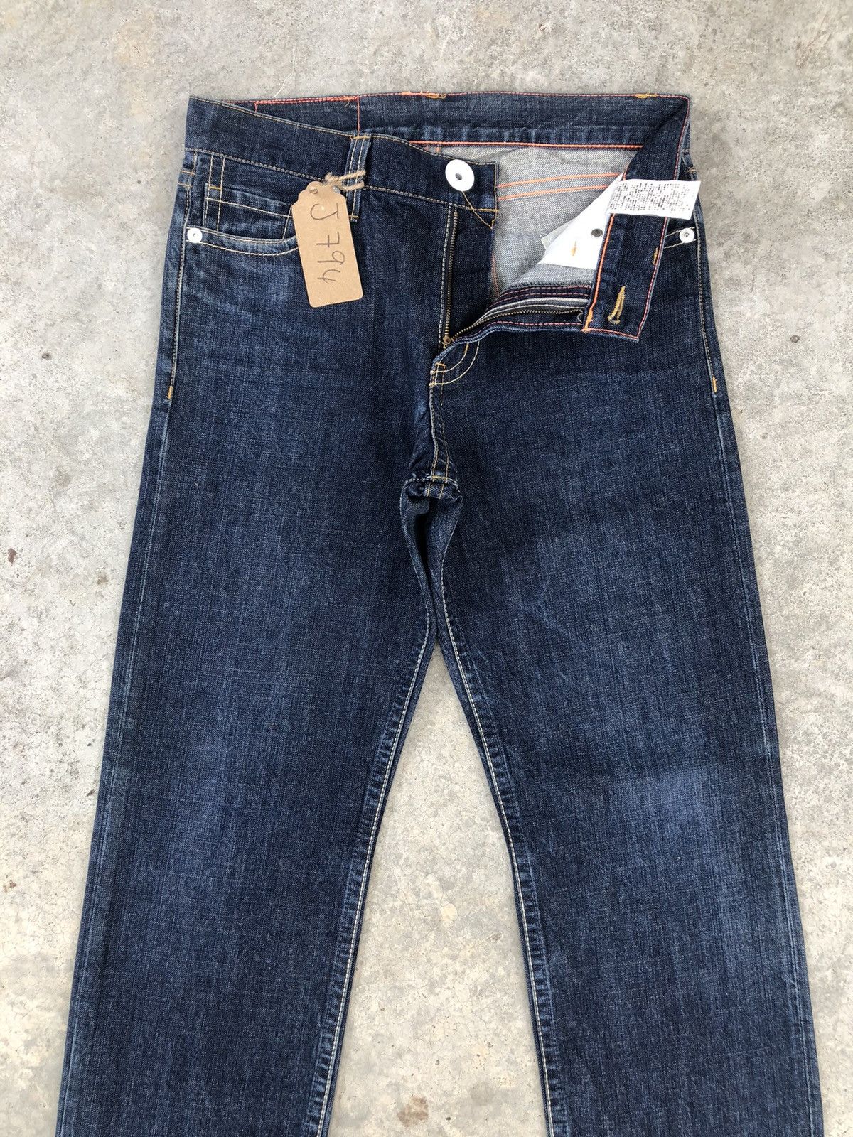 Japanese Brand Vintage Co & Lu Daicock Evisu Style Selvedge Big Logo Size US 32 / EU 48 - 3 Thumbnail