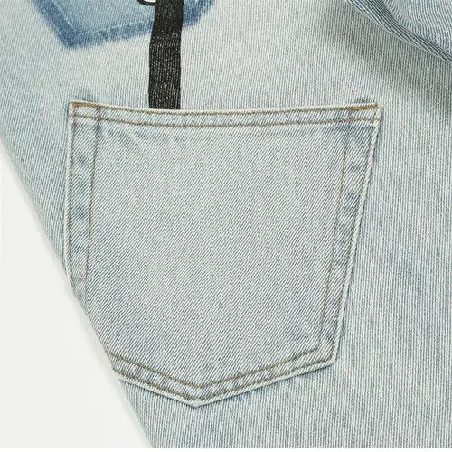 Jean y2k hiphop skate pattern jeans Size US 32 / EU 48 - 5 Thumbnail